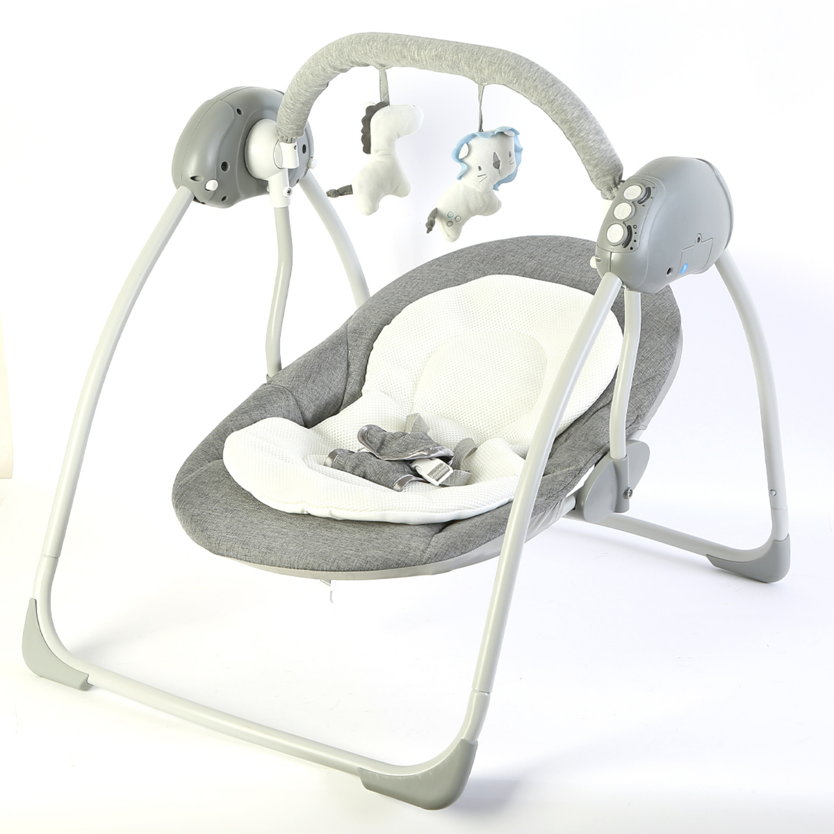 First Step Baby Electric Swing, Grey, 27258