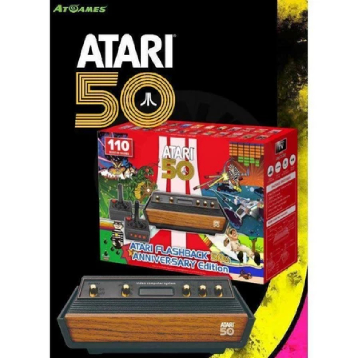 Atari Console Legends Flashback Edition, 110 Games