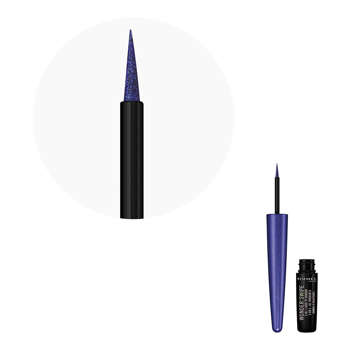 Rimmel London Wonderswipe Eyeshadow to Eyeliner, 10 Cool AF, 1.7 ml