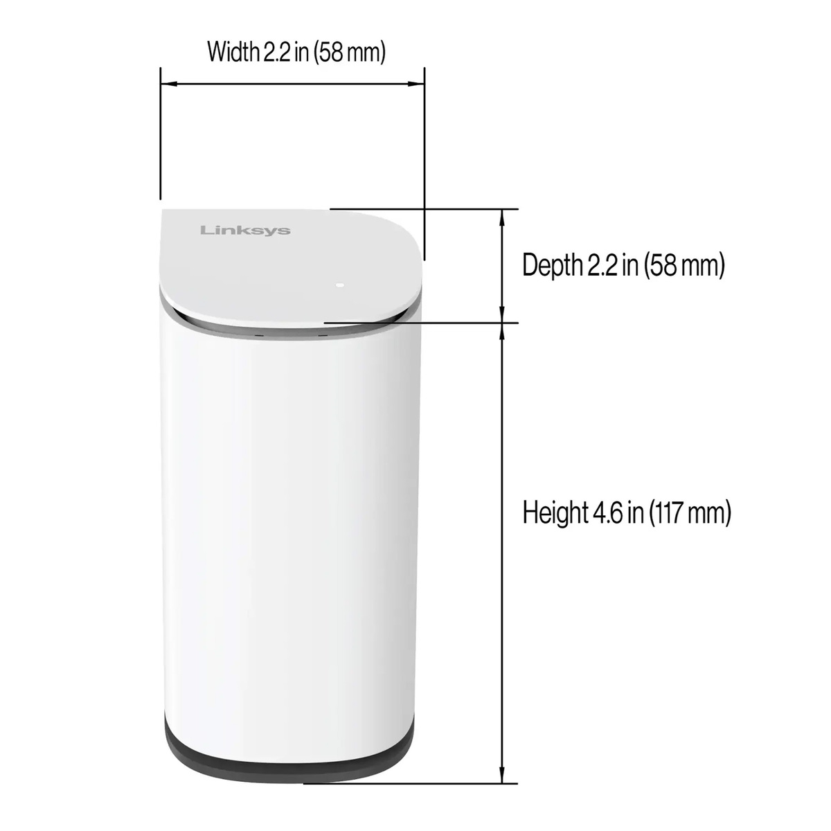 Linksys Velop AX3000 Dual Band Micro Mesh System, 3-pack, White, LN11011202-KE