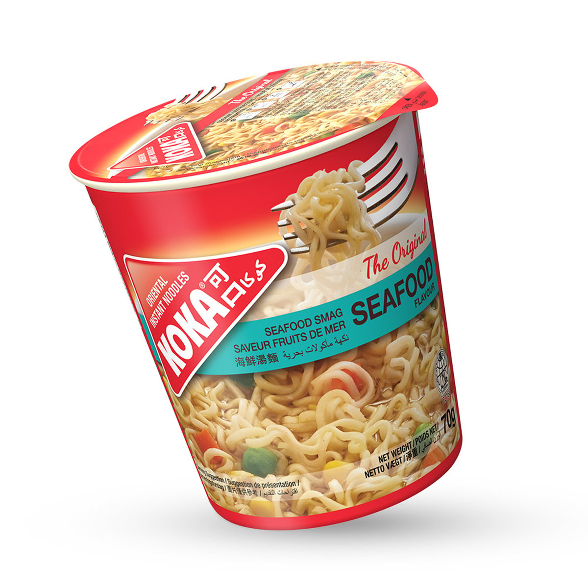 Koka Seafood Instant Cup Noodles 70 g