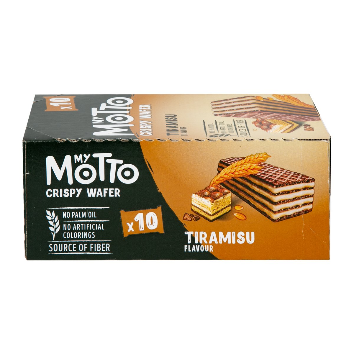 My Motto Crispy Wafer Tiramisu Flavour 10 x 30 g