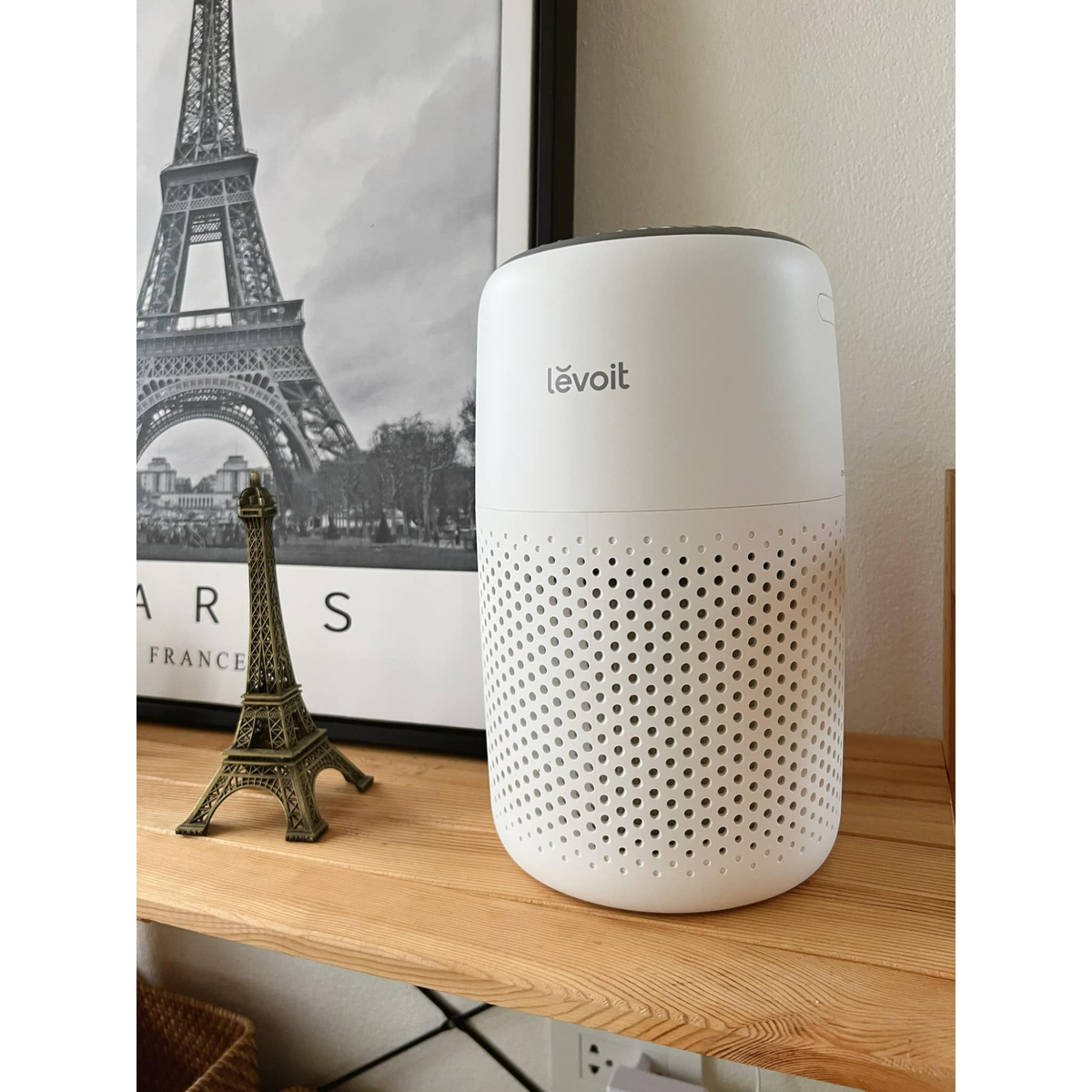 Levoit Core Mini Air Purifier, 16m² Room Coverage, White, LAP-C161-WUK