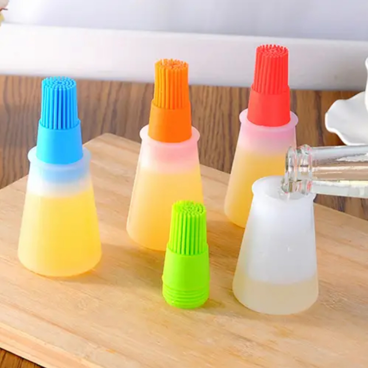 Home Silicone Oil Brush / Oil Bottle with Brush, CD11