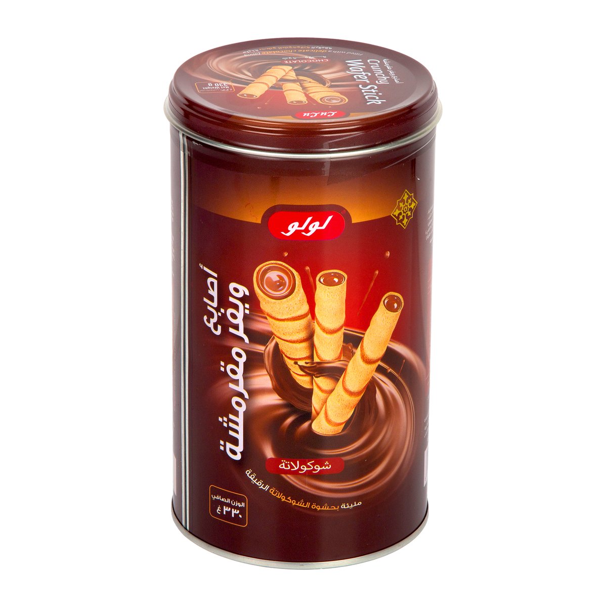 LuLu Crunchy Wafer Stick Chocolate 330 g