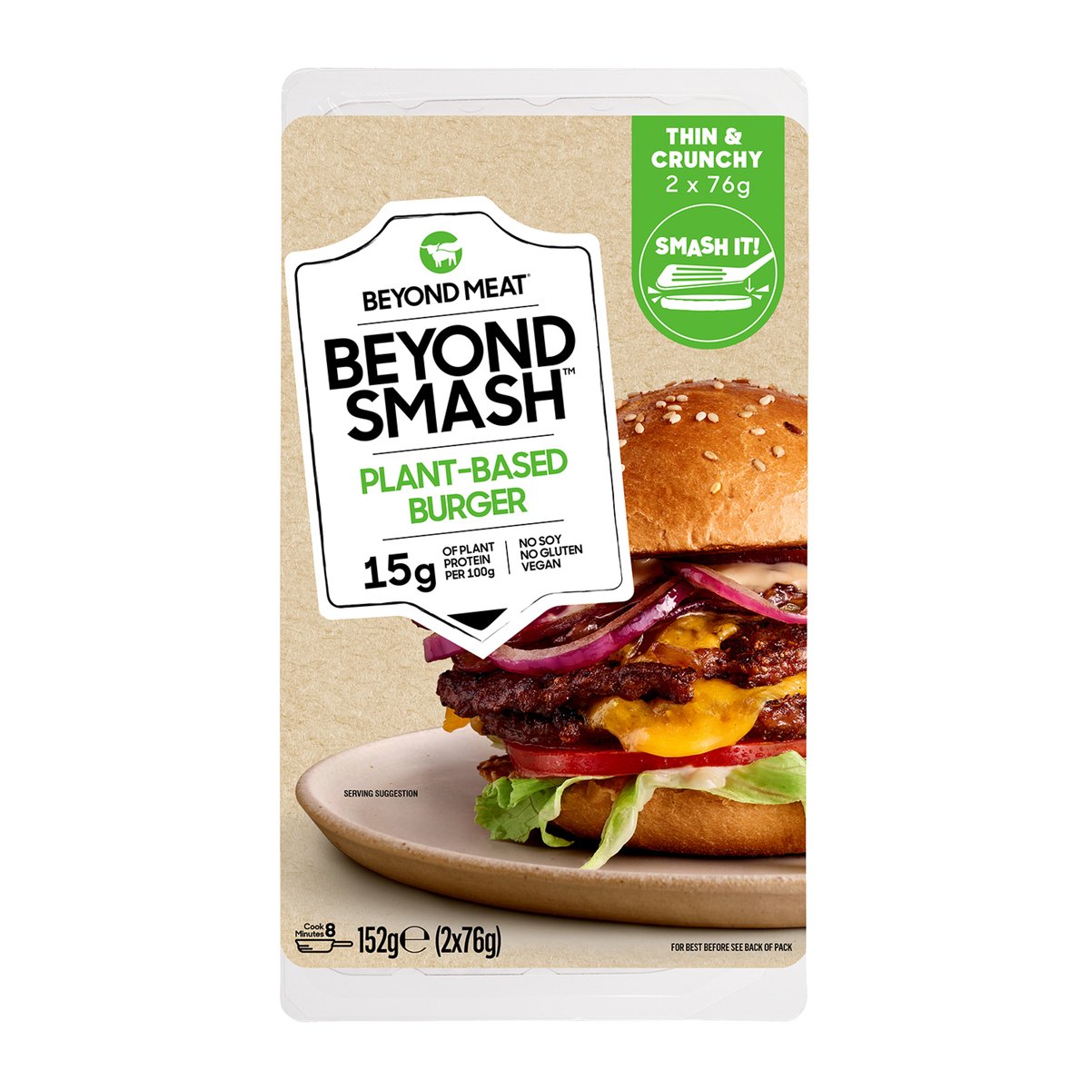 Beyond Meat Plant-Based Smash Burger 2 x 76 g