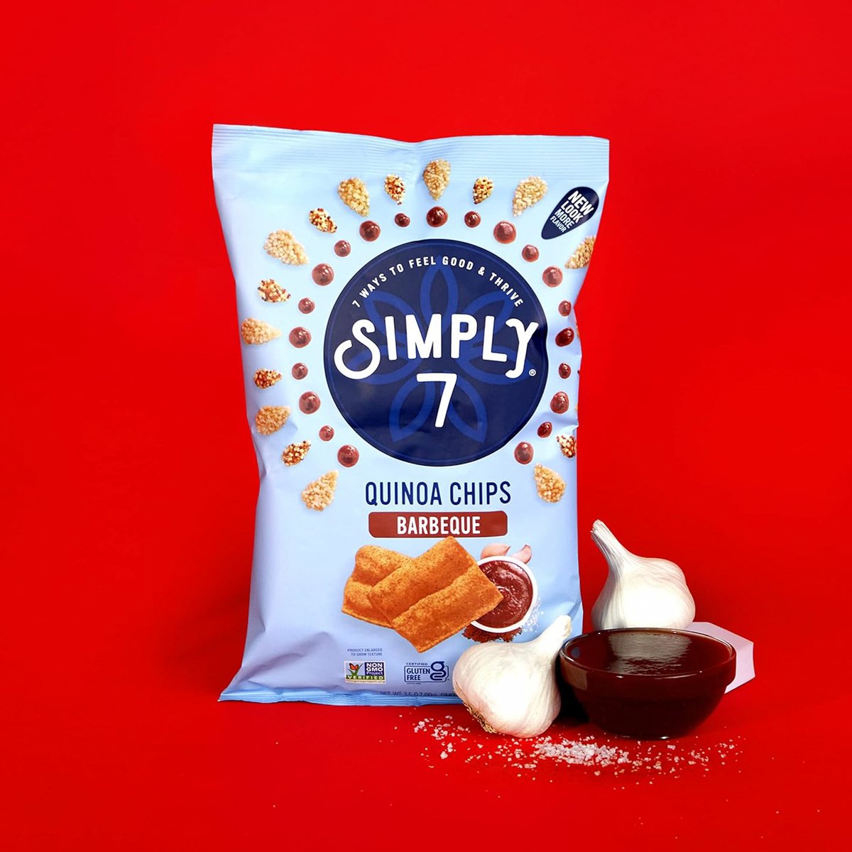 Simply 7 Quinoa Chips Barbeque 79 g