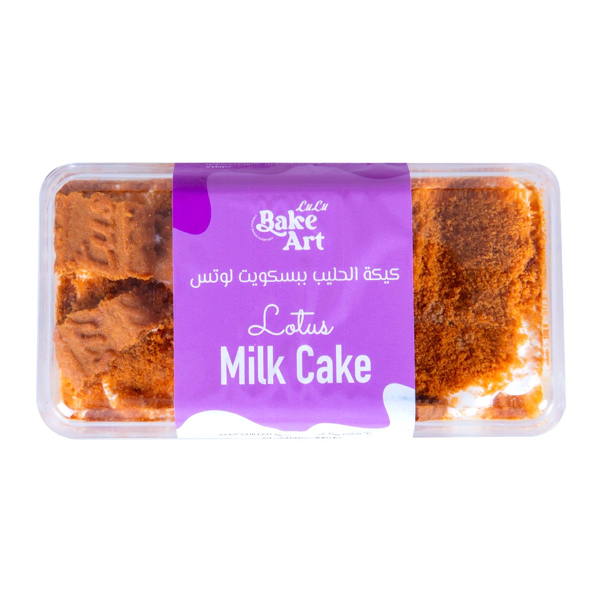 LuLu Bake Art Lotus Milk Cake 350 g