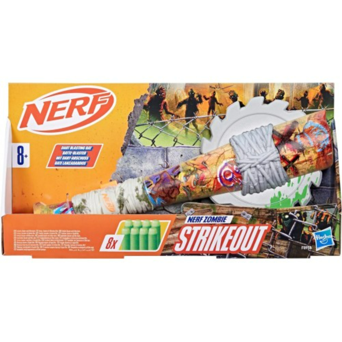 Nerf Zombie Strikeout Dart Blaster, F8958