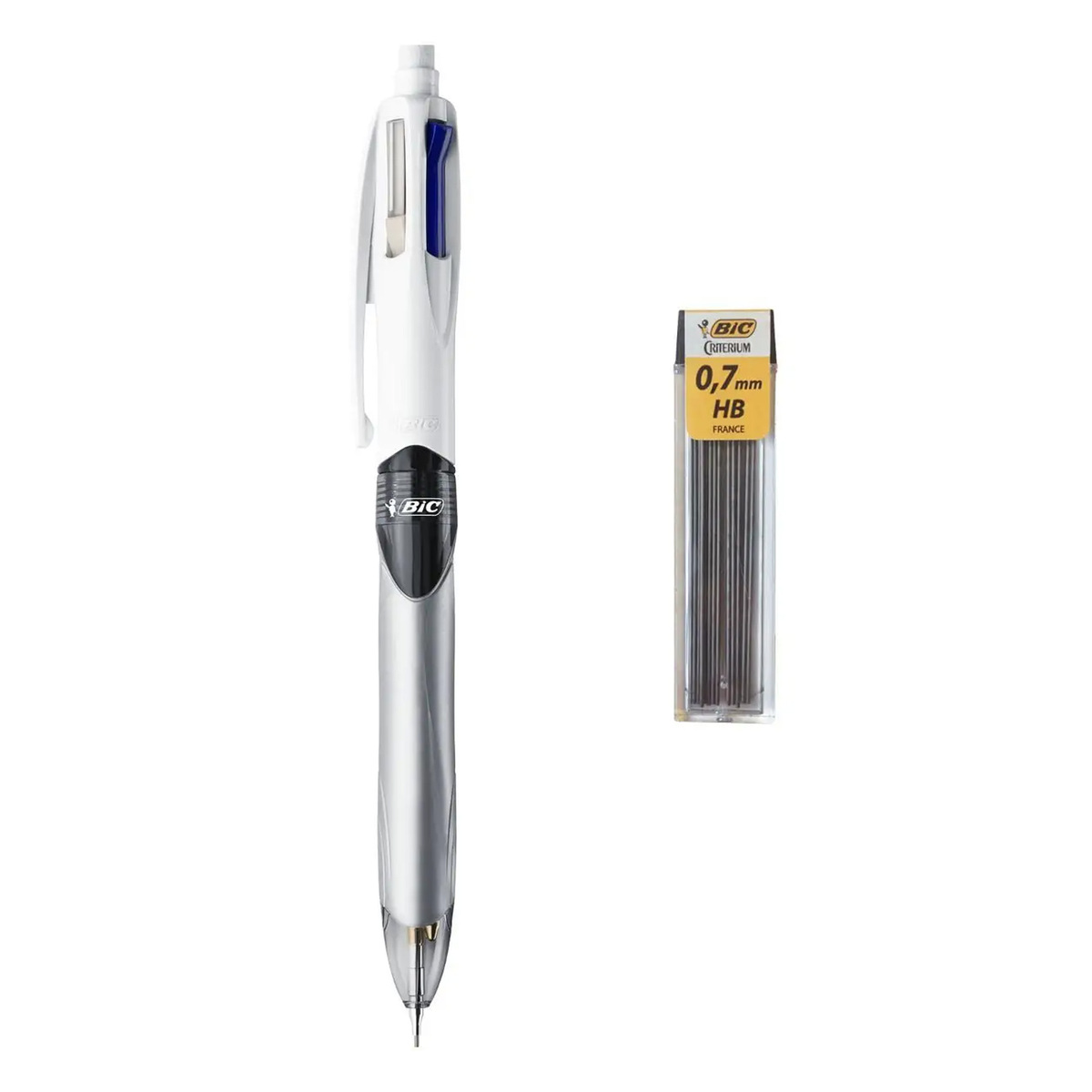 Bic 4 Colour Multi-Function + LeadBallpoint Pen Pencil 3118