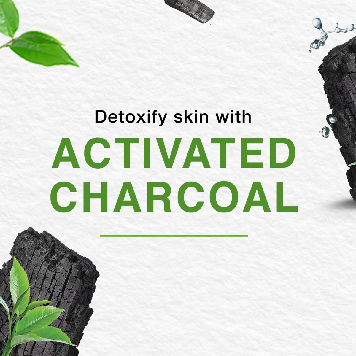 Himalaya Detoxifying Scrub With Activated Charcoal & Green Tea For Face & Body 450 g