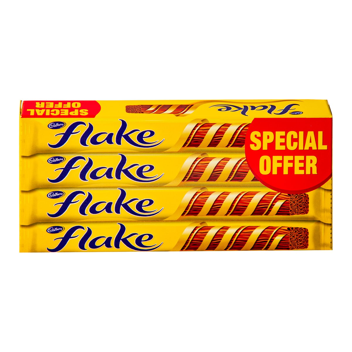 Cadbury Flake Chocolate Bar 4 x 32 g