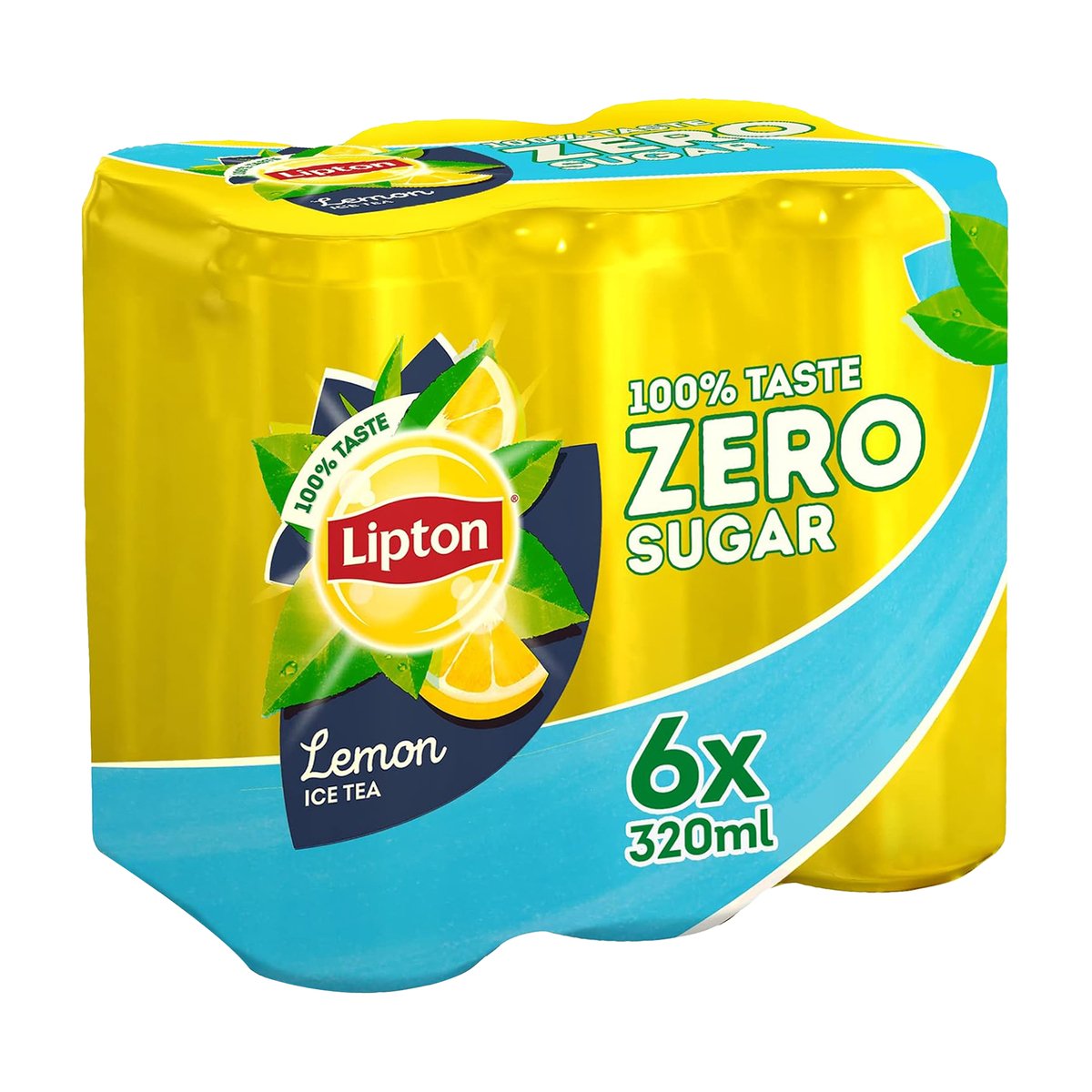Lipton Zero Sugar Lemon Ice Tea 6 x 320 ml