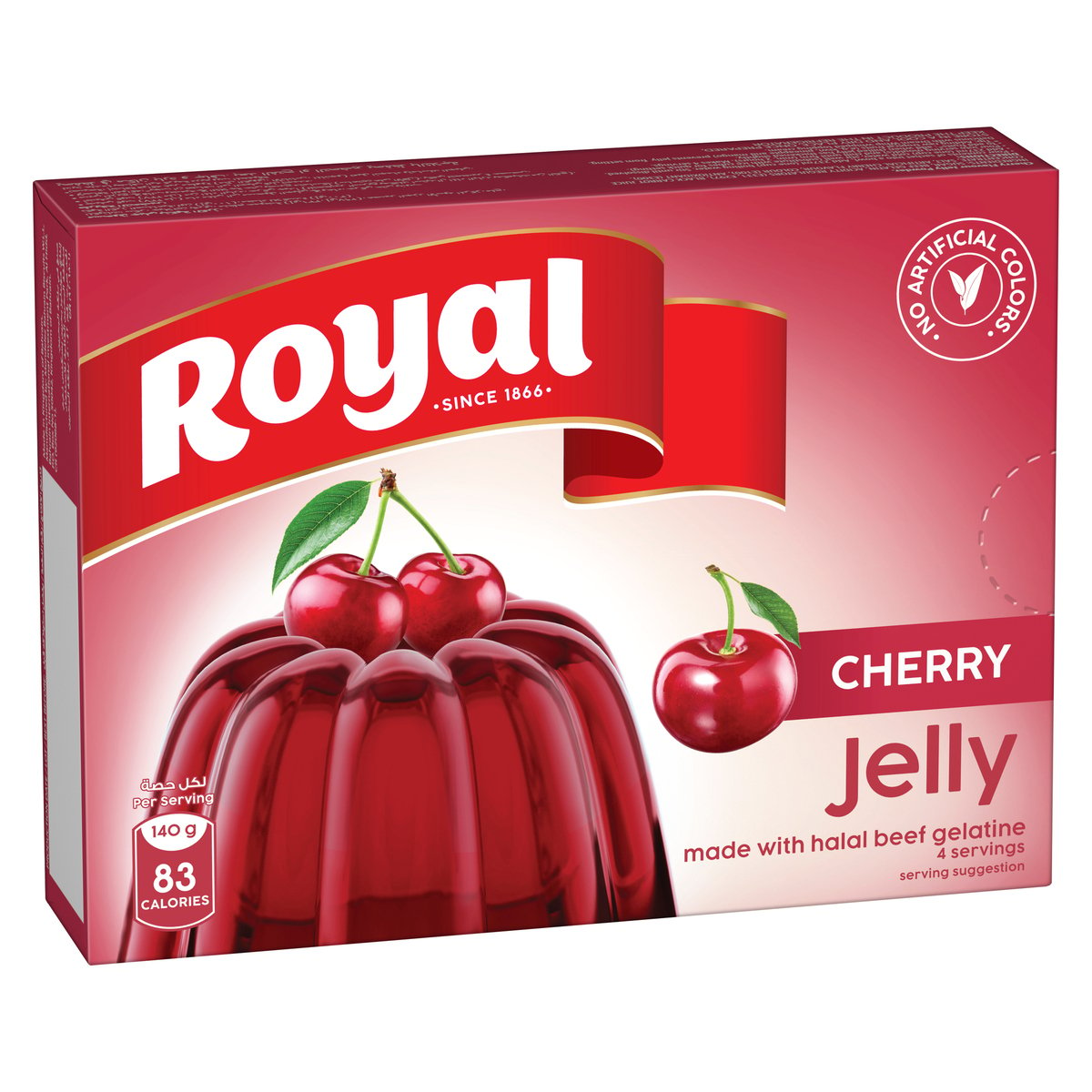 Royal Cherry Flavour Jelly 12 x 85 g