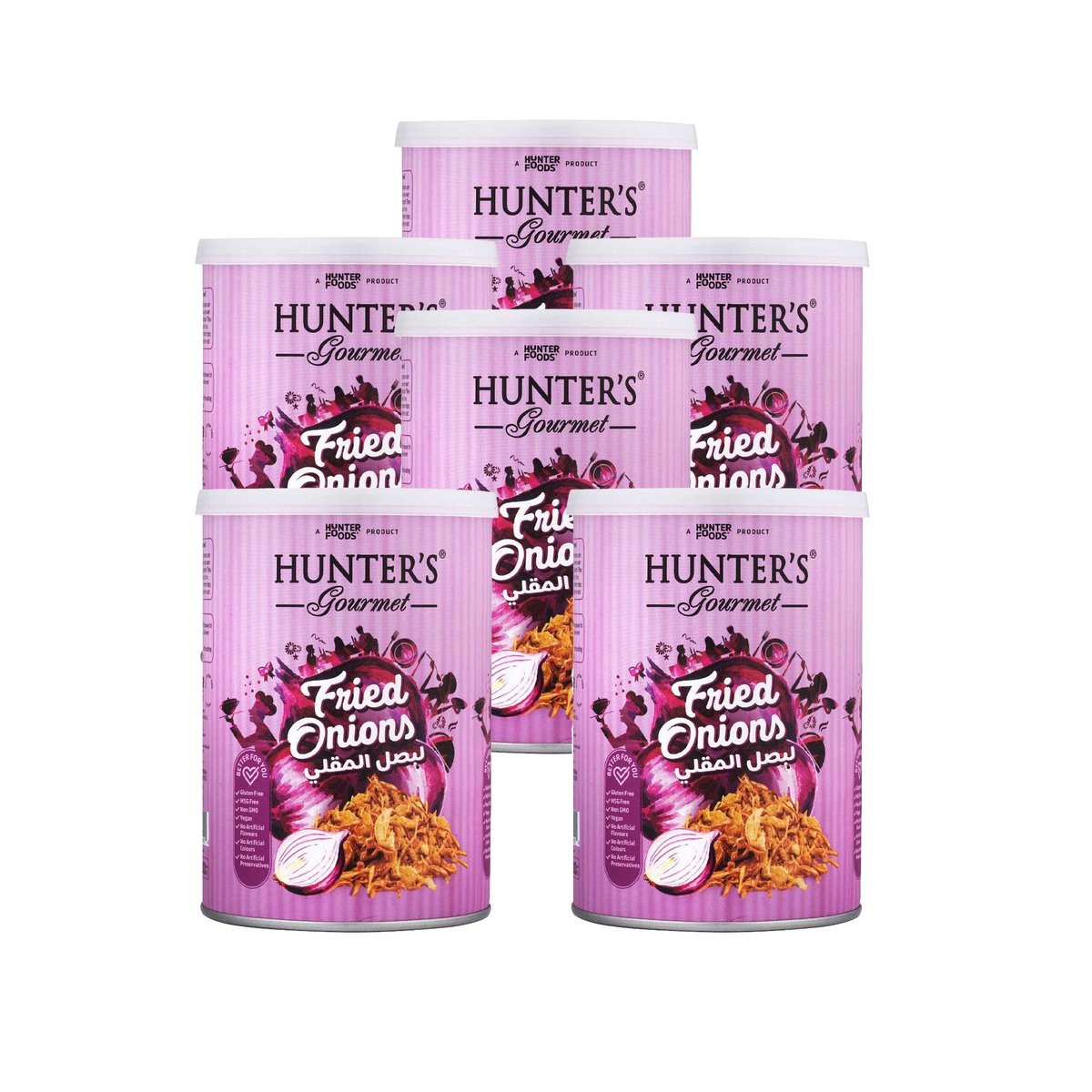 Hunters Gourmet Fried Onion Value Pack 6 x 100 g