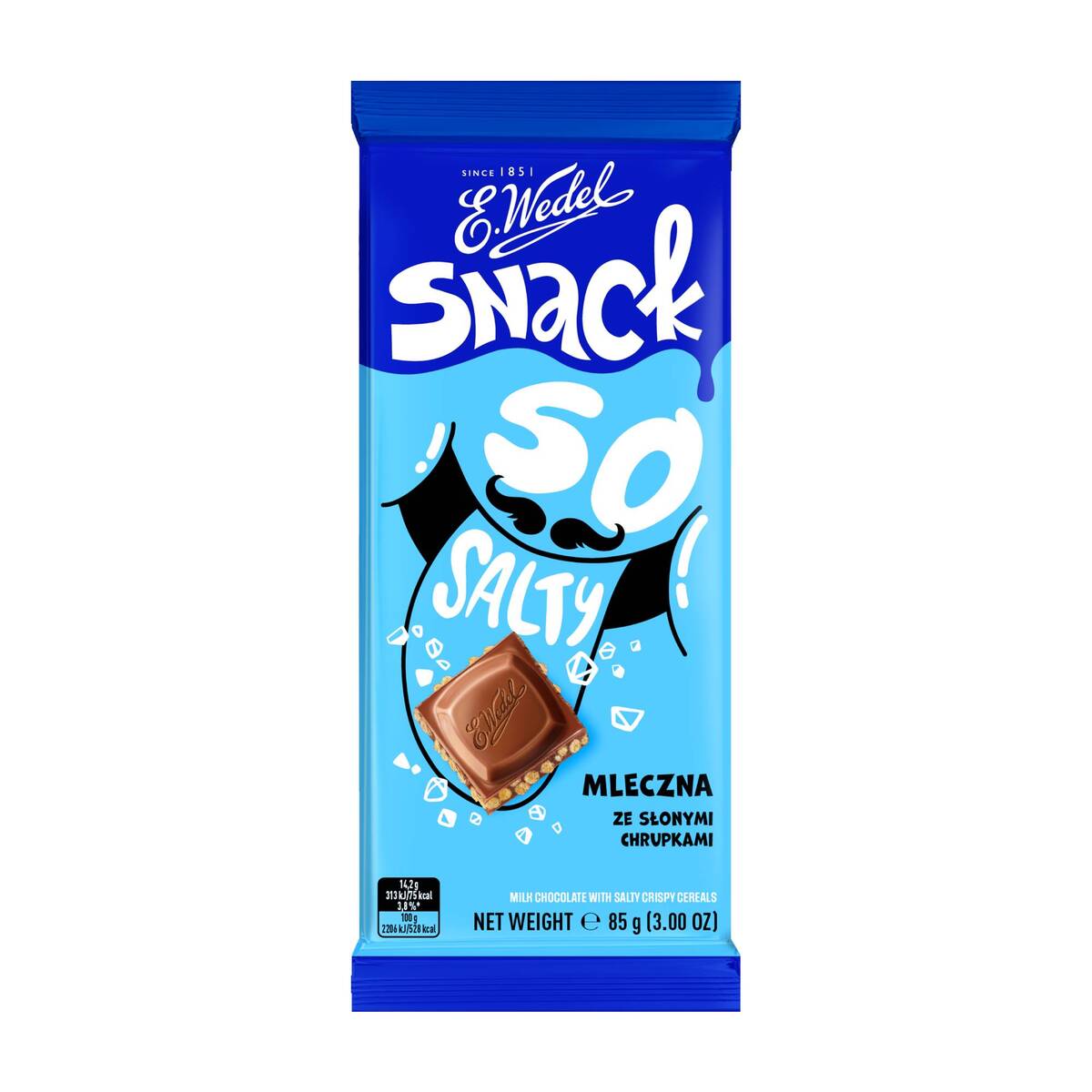 E. Wedel So Salty Milk Chocolate 85 g