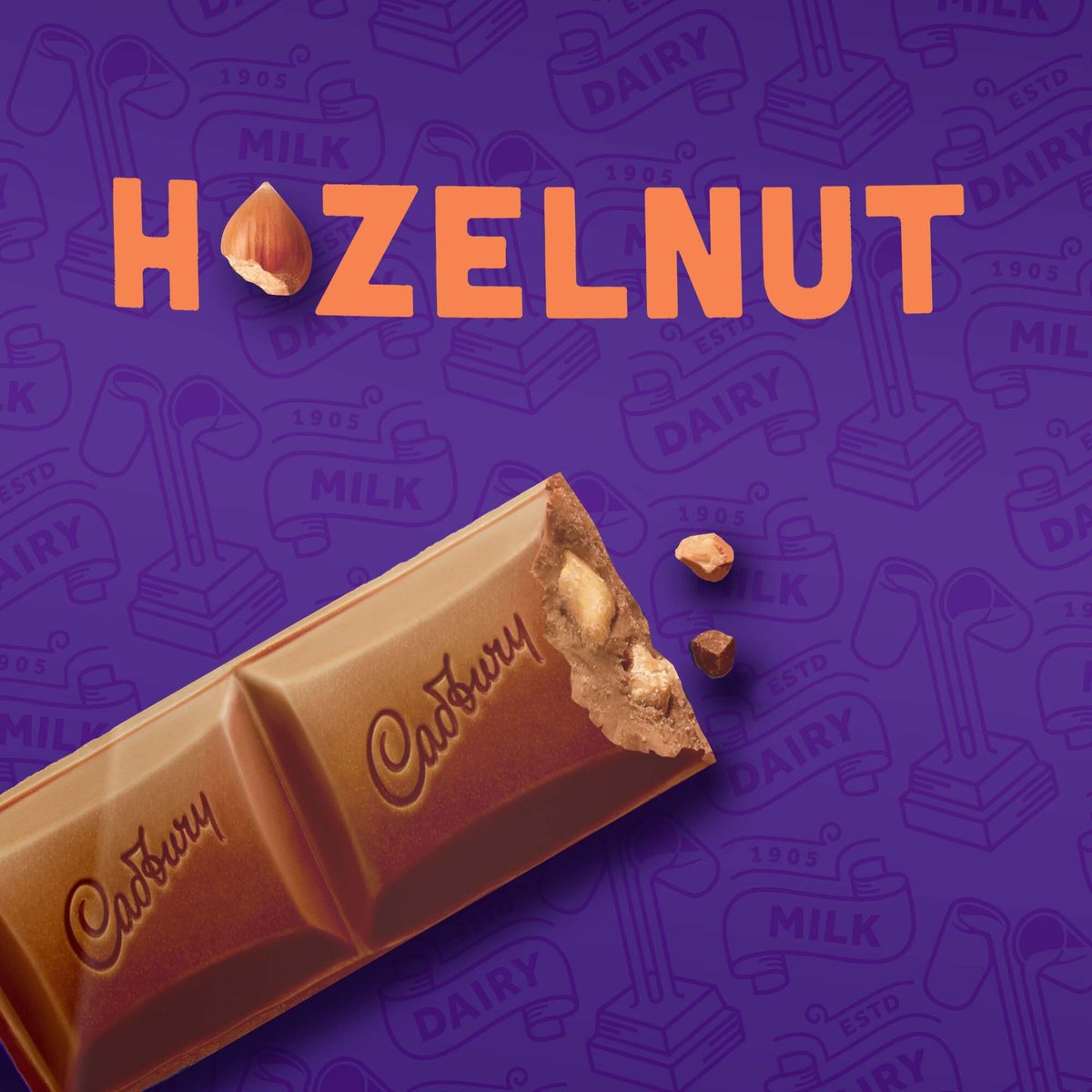 Cadbury Dairy Milk Chocolate With Hazelnut 168 g