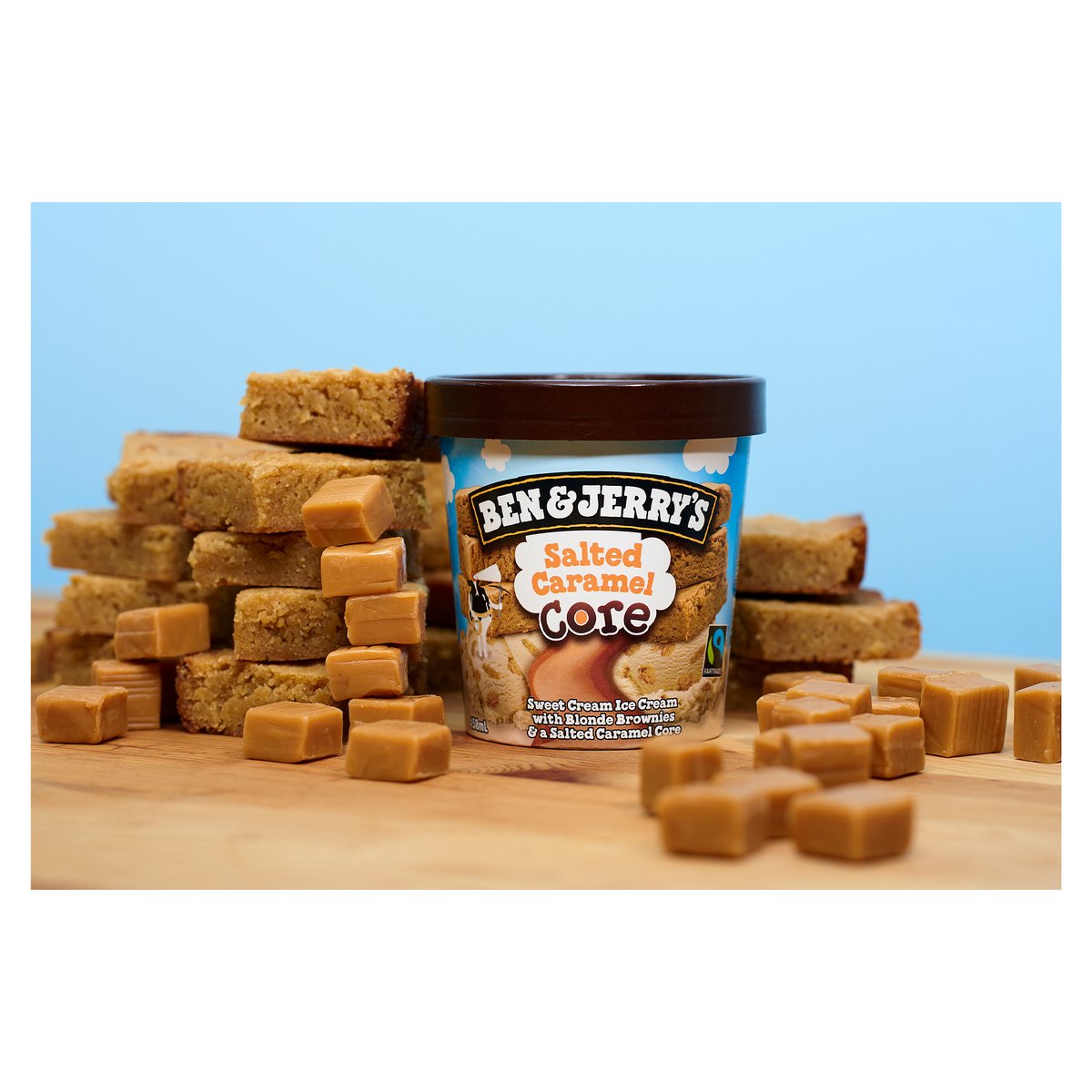 Ben & Jerry's Salted Caramel Core Ice Cream 473 ml