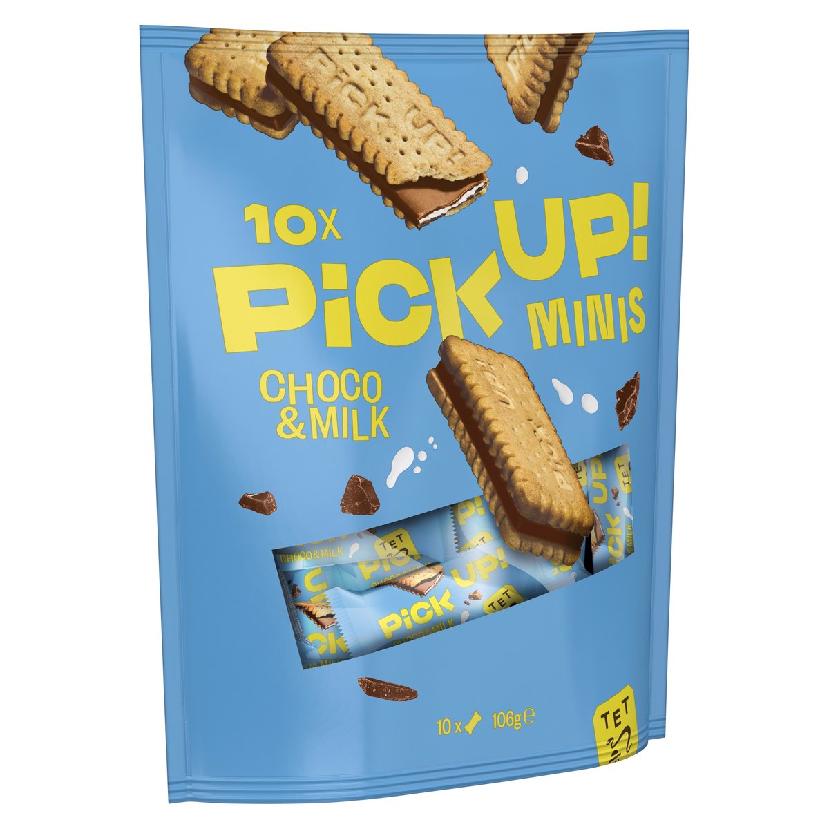 Bahlsen Pick Up Minis Choco & Milk Biscuits 2 x 106 g