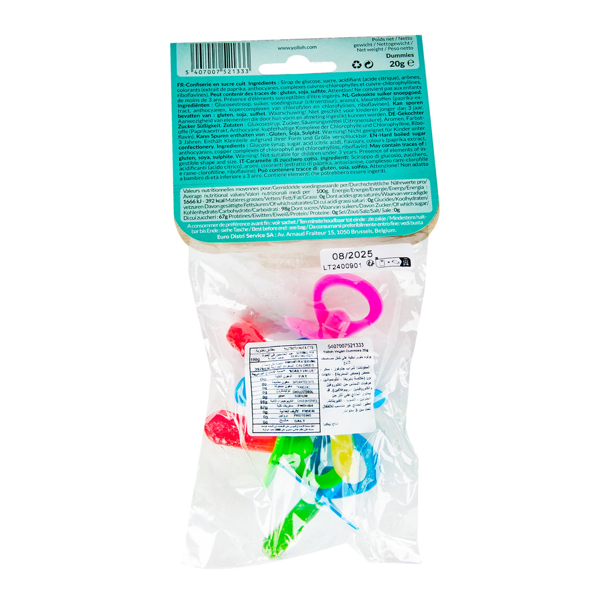 Yolloh Vegan Dummies 20 g