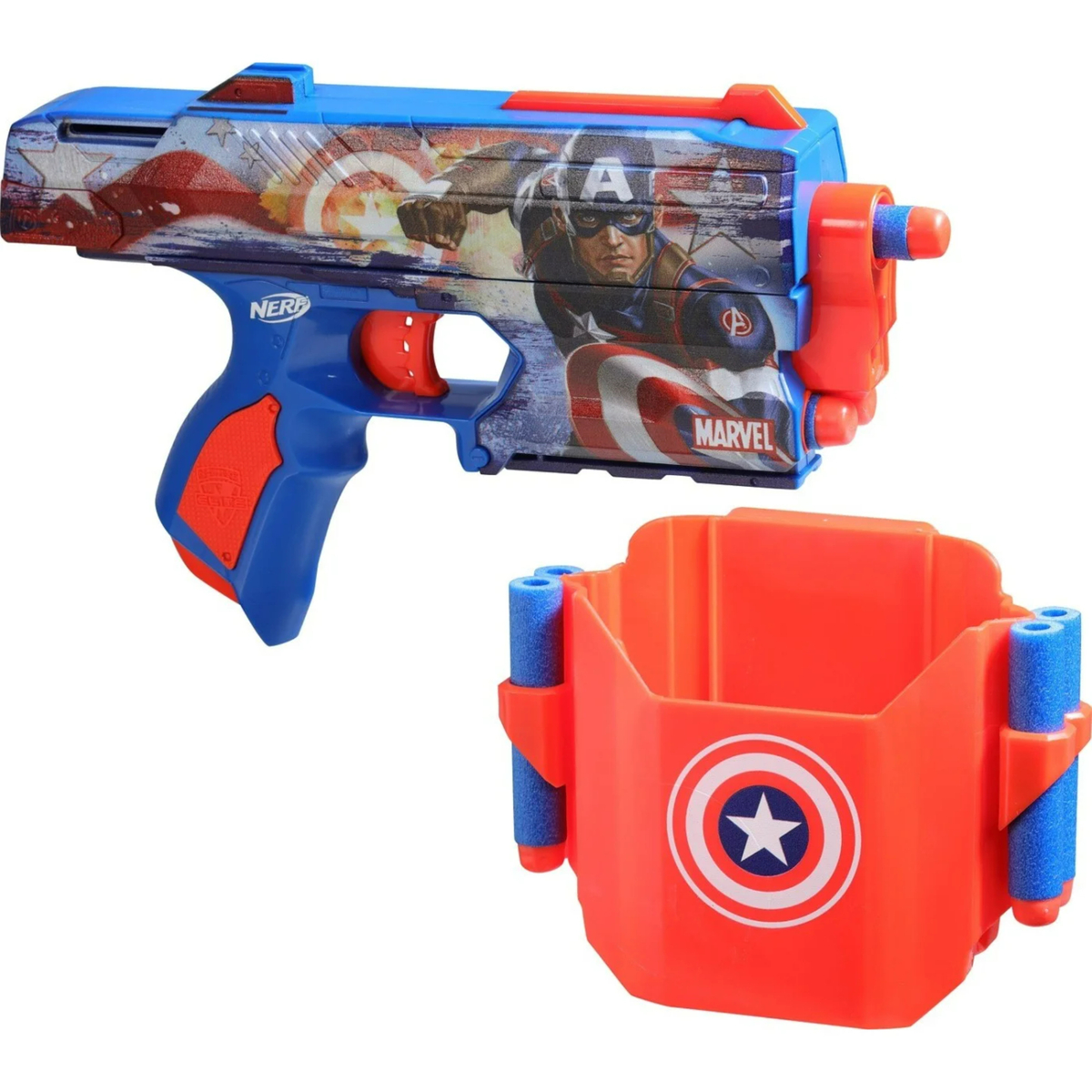 Nerf Marvel Captain America Dart Blaster, F9717