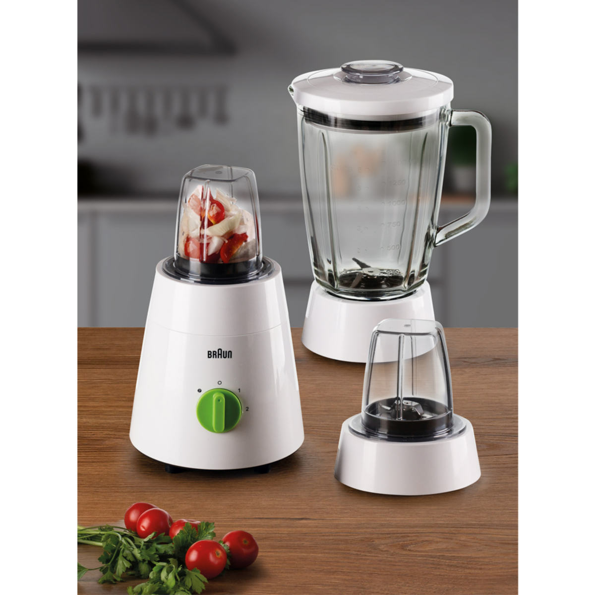 Braun Jug Blender, 500W, White, JB0153WH