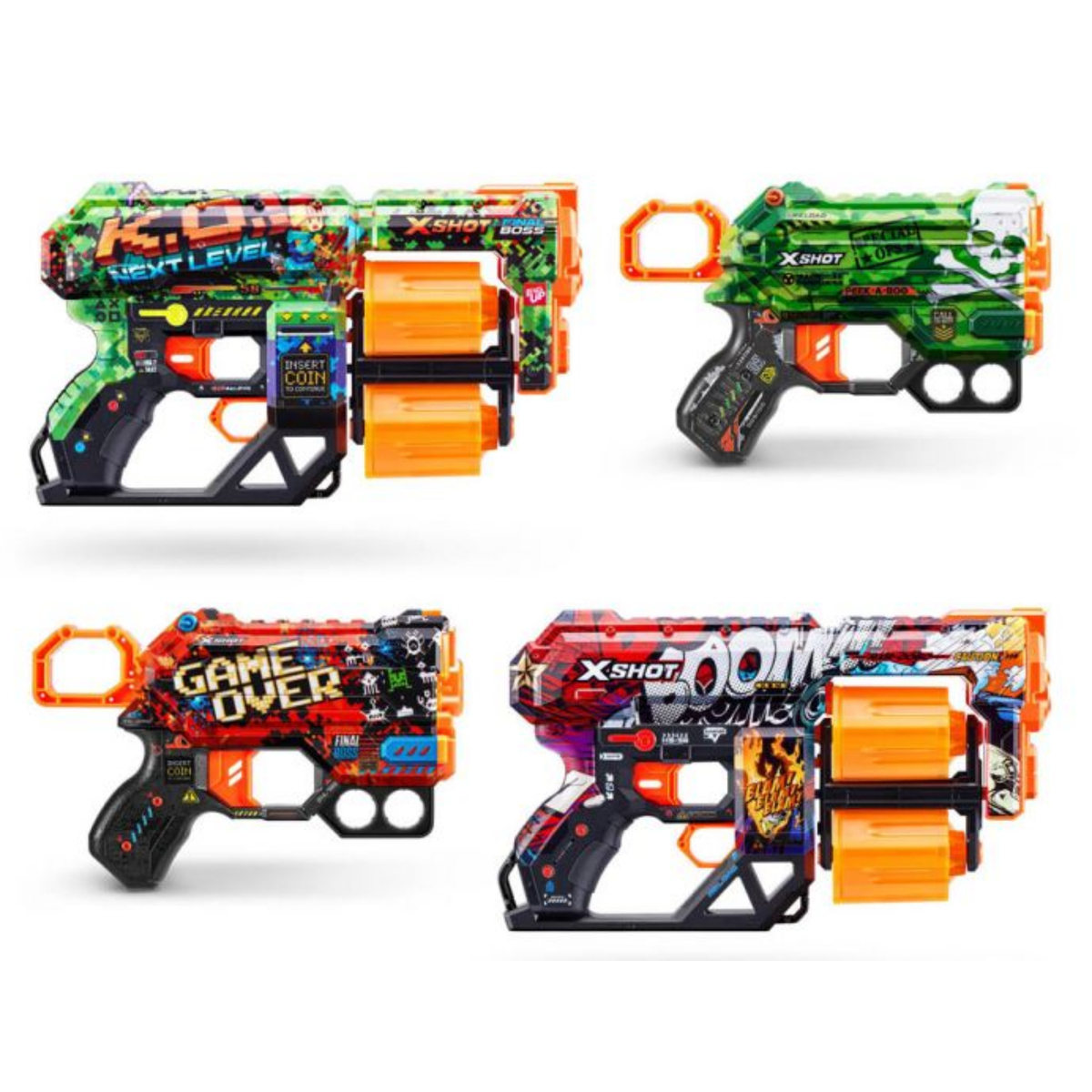 X-Shot Mix Combo Pack Dread And Menace, XS-36542