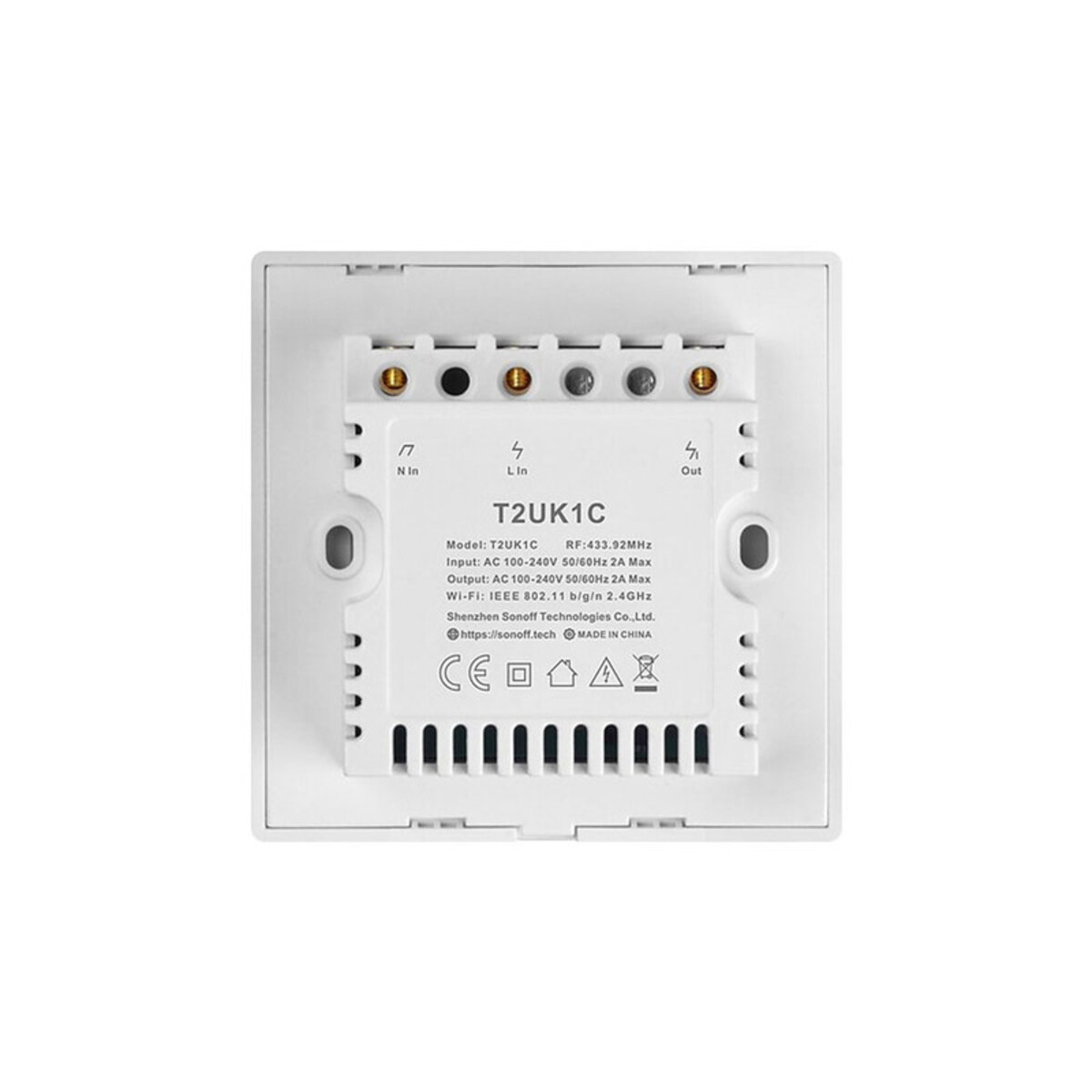 smart sonoff 1 Gang switch – Touch - IOT TECHNOLOGIES