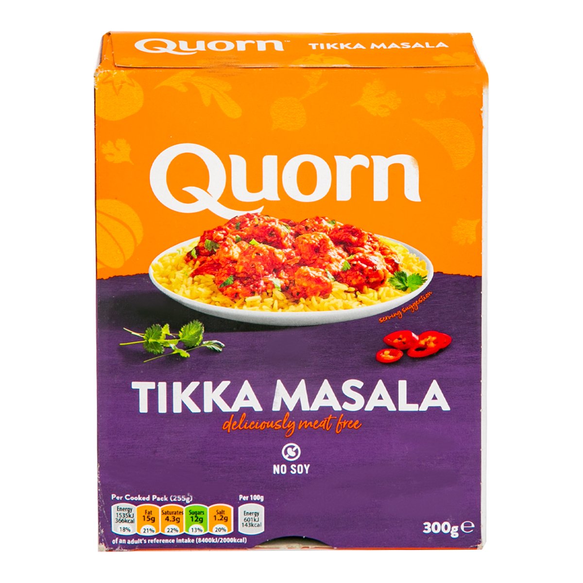 Quorn Meat Free Chicken Tikka & Rice 300 g