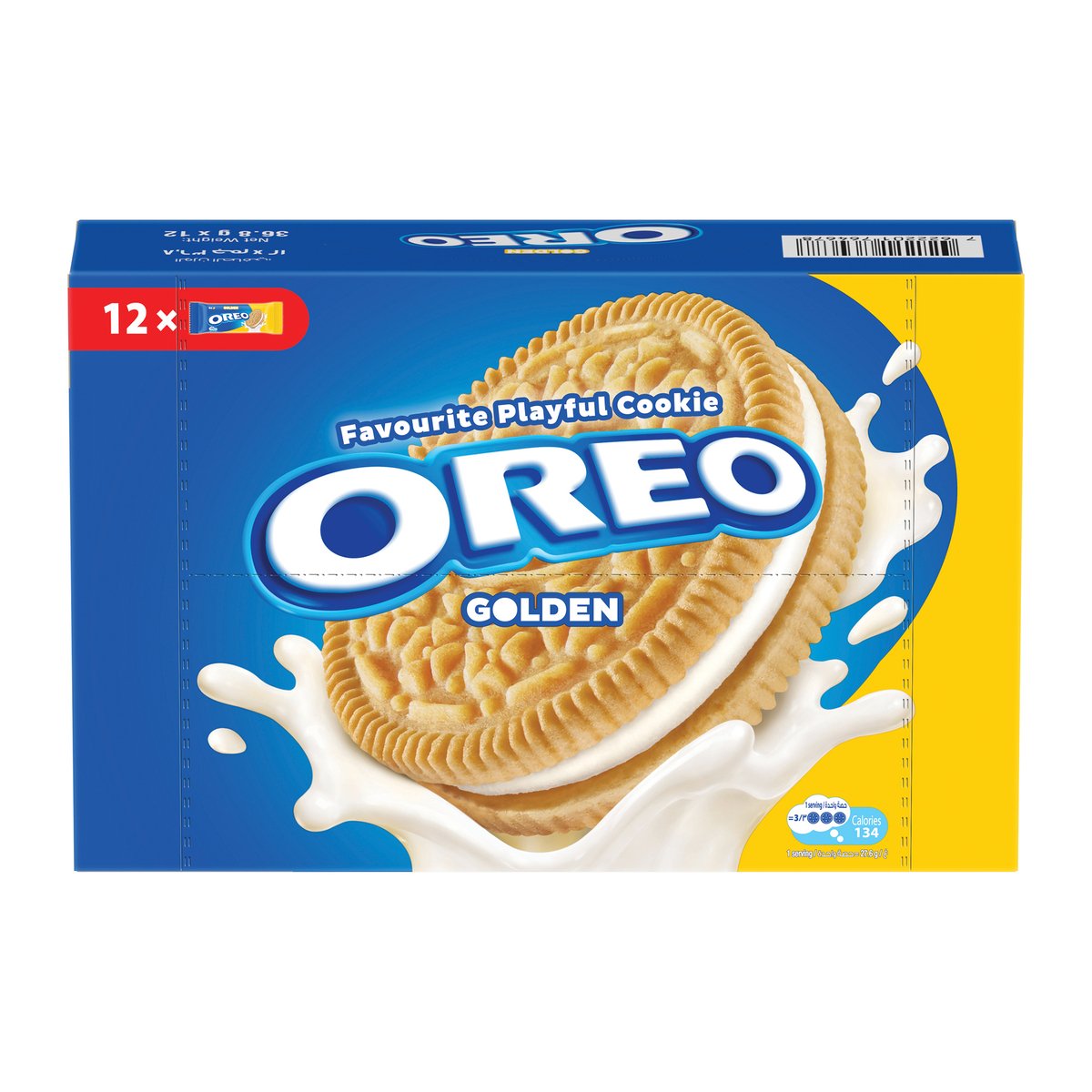 Oreo Golden Vanilla Milk Cookies 12 x 36.8 g