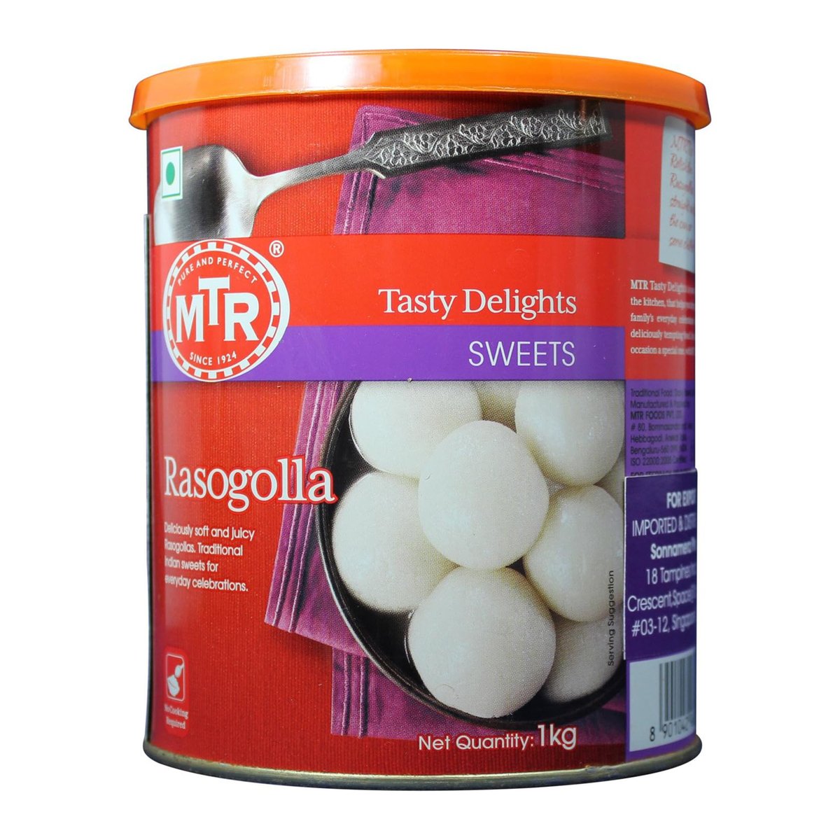 MTR Rasogolla Sweets 1 kg