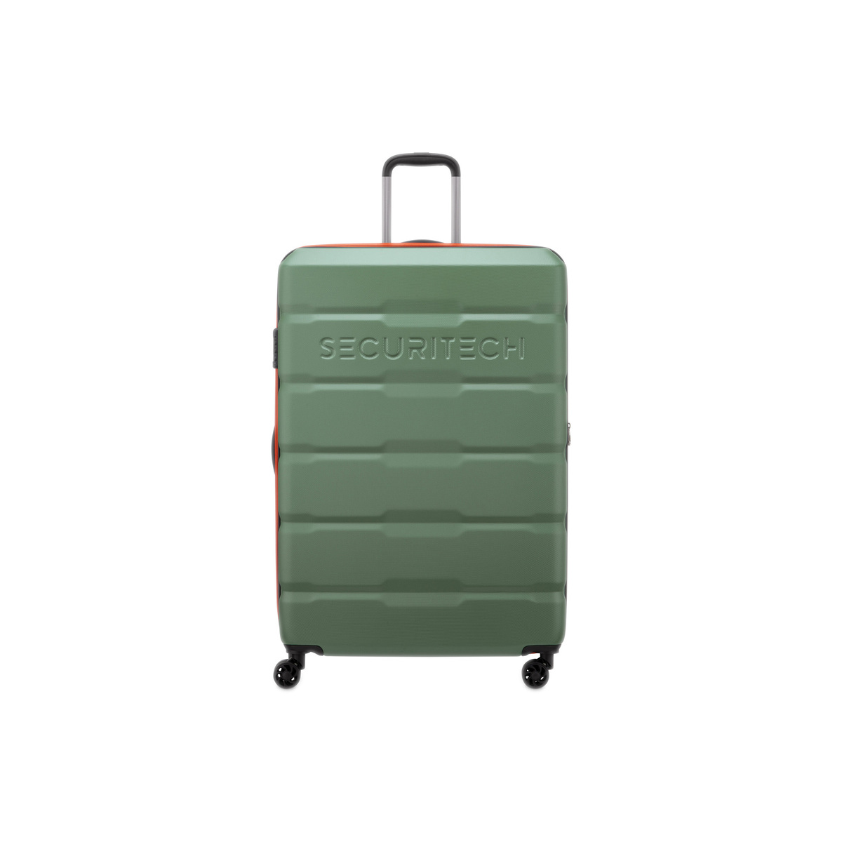 Delsey Securitech Citadel 4Wheel Hard Trolley 70cm Green