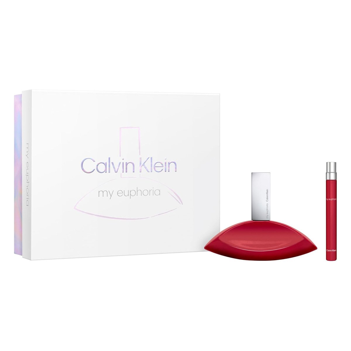 Calvin Klein My Euphoria EDP For Women 100ml + Travel Size EDP 10ml Set