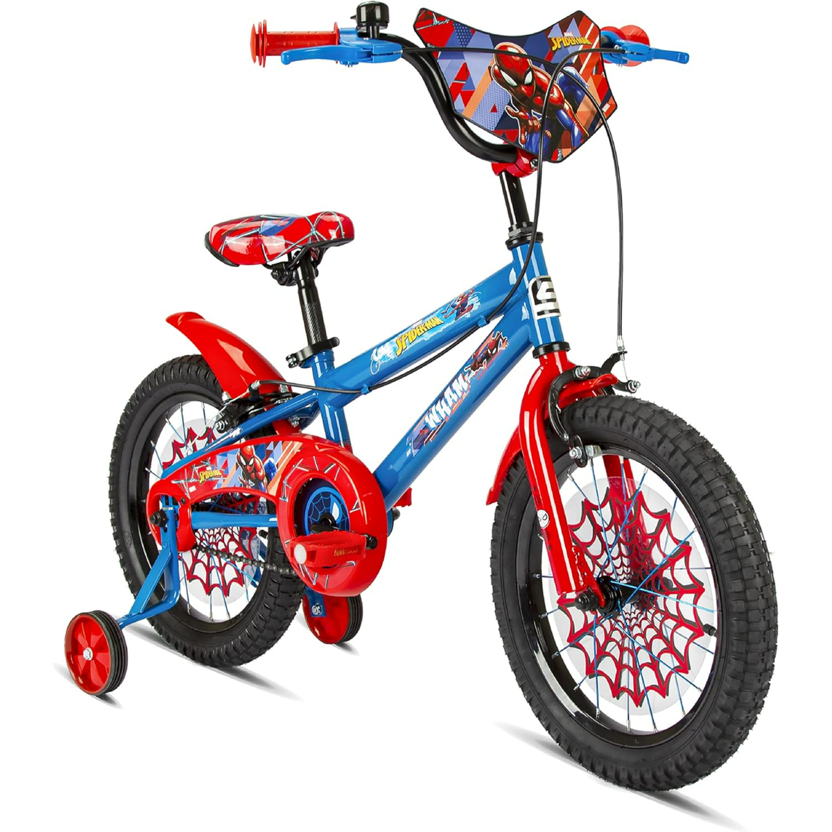 Spiderman bicycle online 16 inch