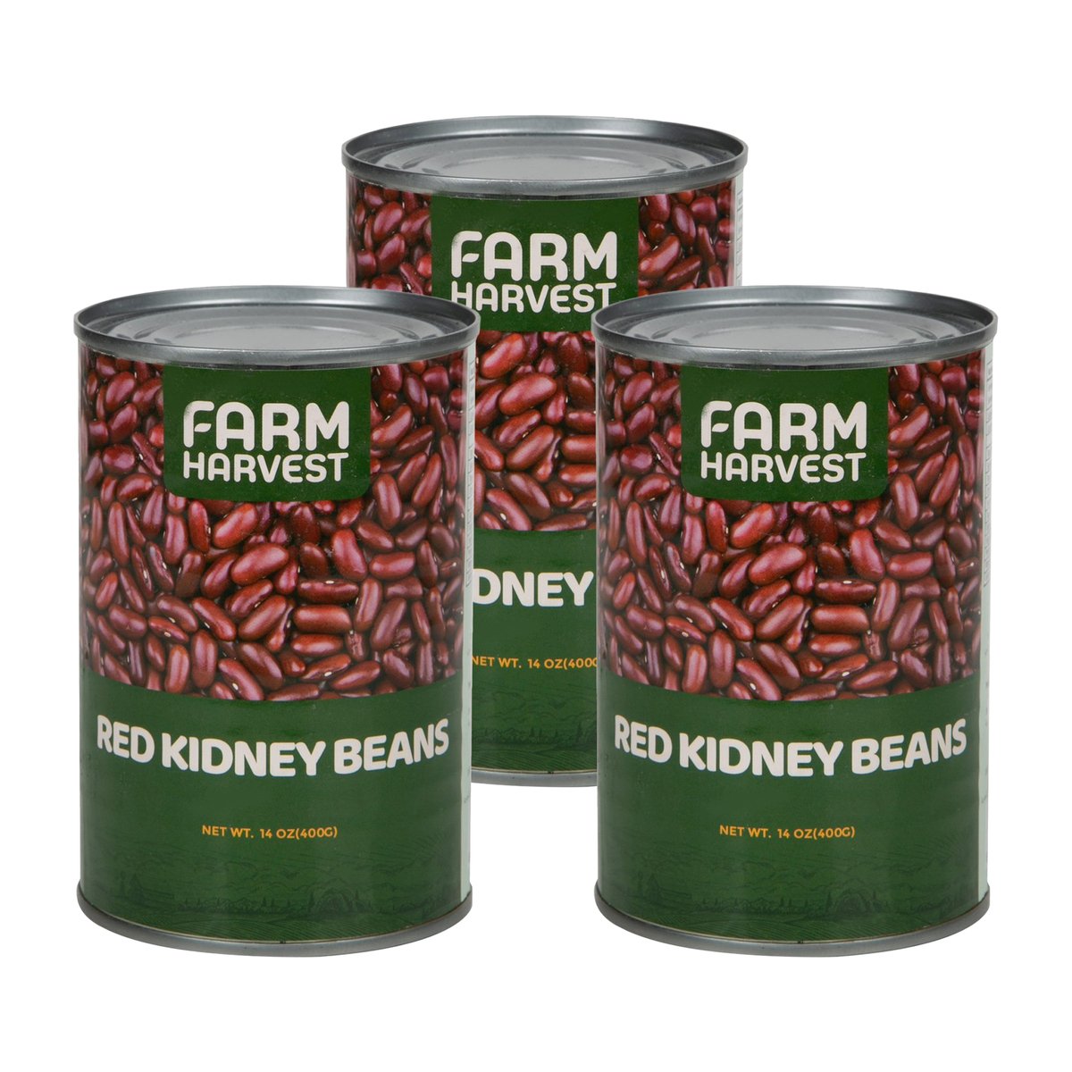 Farm Harvest Red Kidney Beans 3 x 400 g