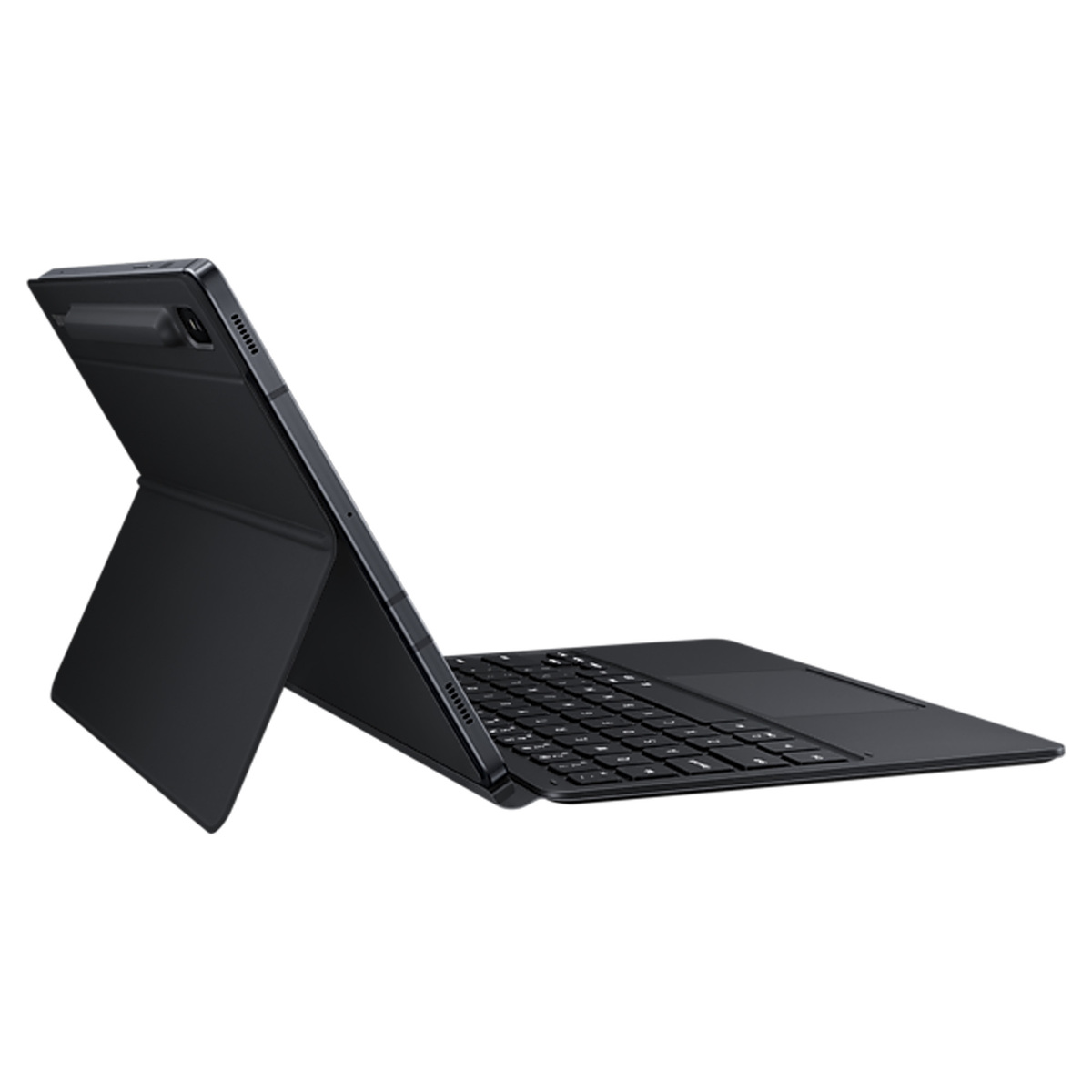 Samsung Tab S7 Book Cover Keyboard, Black, EF-DT870UBEGAE