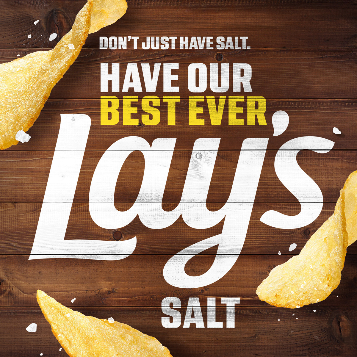 Lay's Salted Chips 12 x 21 g