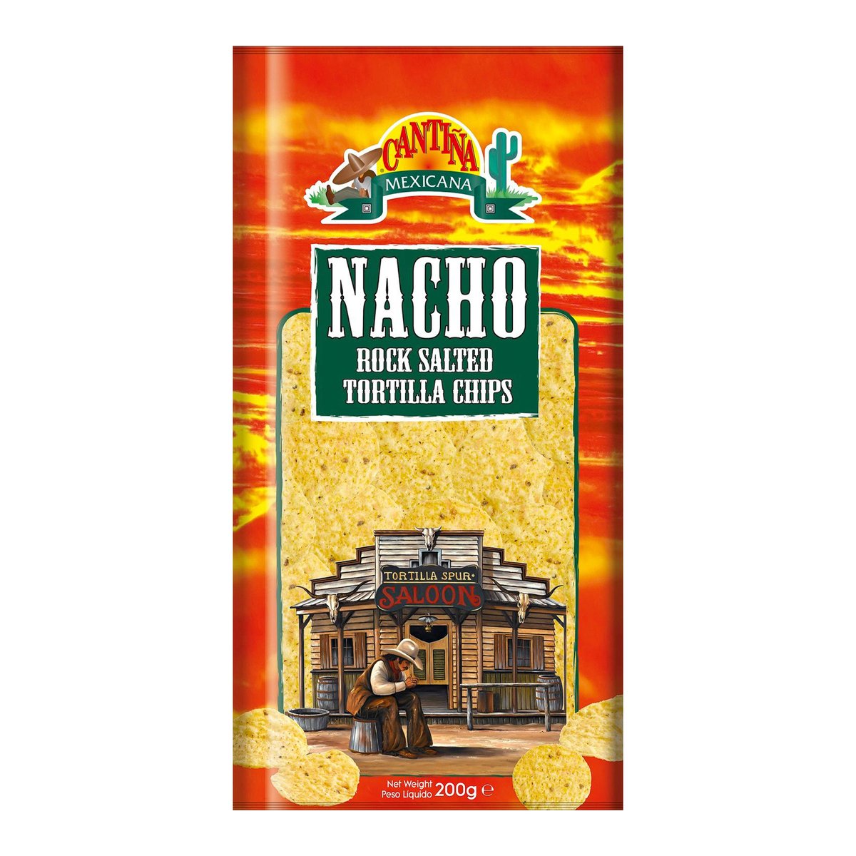 Cantina Mexicana Nacho Rock Salted Tortilla Chips 200 g