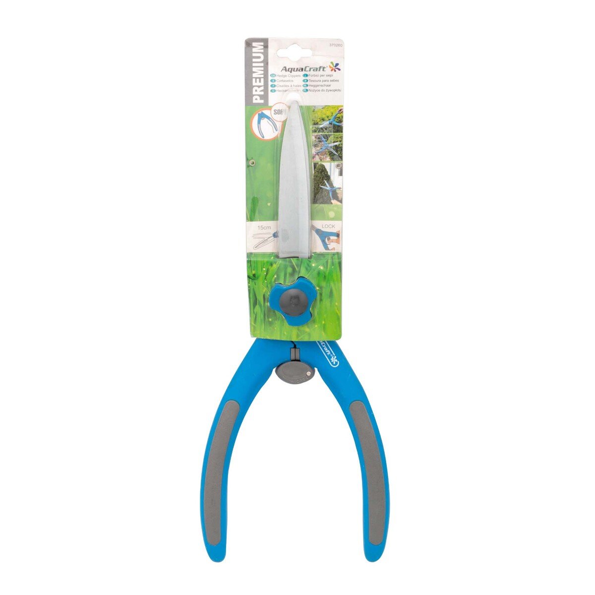 Aquacraft Auto-open Hedge Shear, Blue, 370260