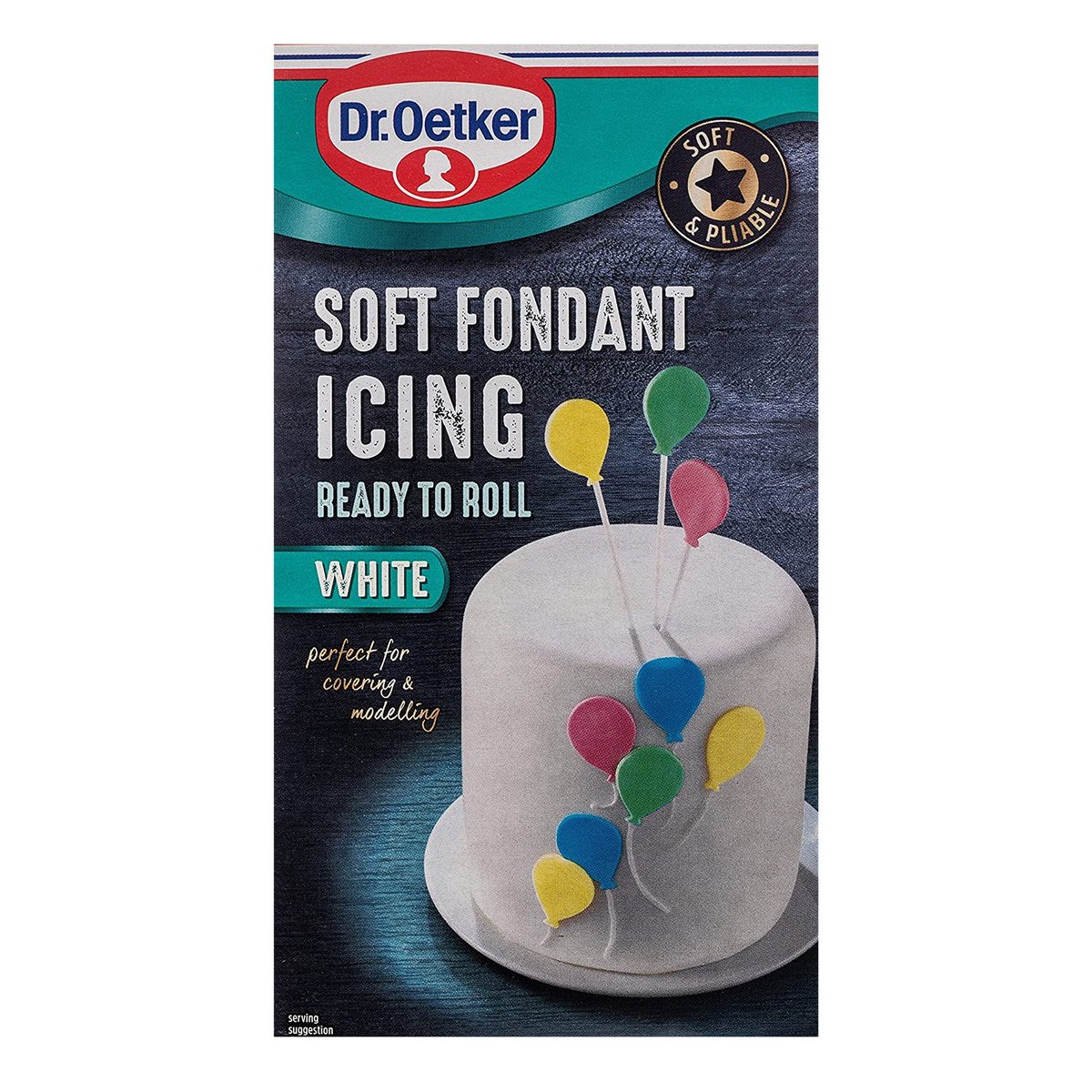 Dr.Oetker Ready to Roll Soft Fondant Icing White 454 g