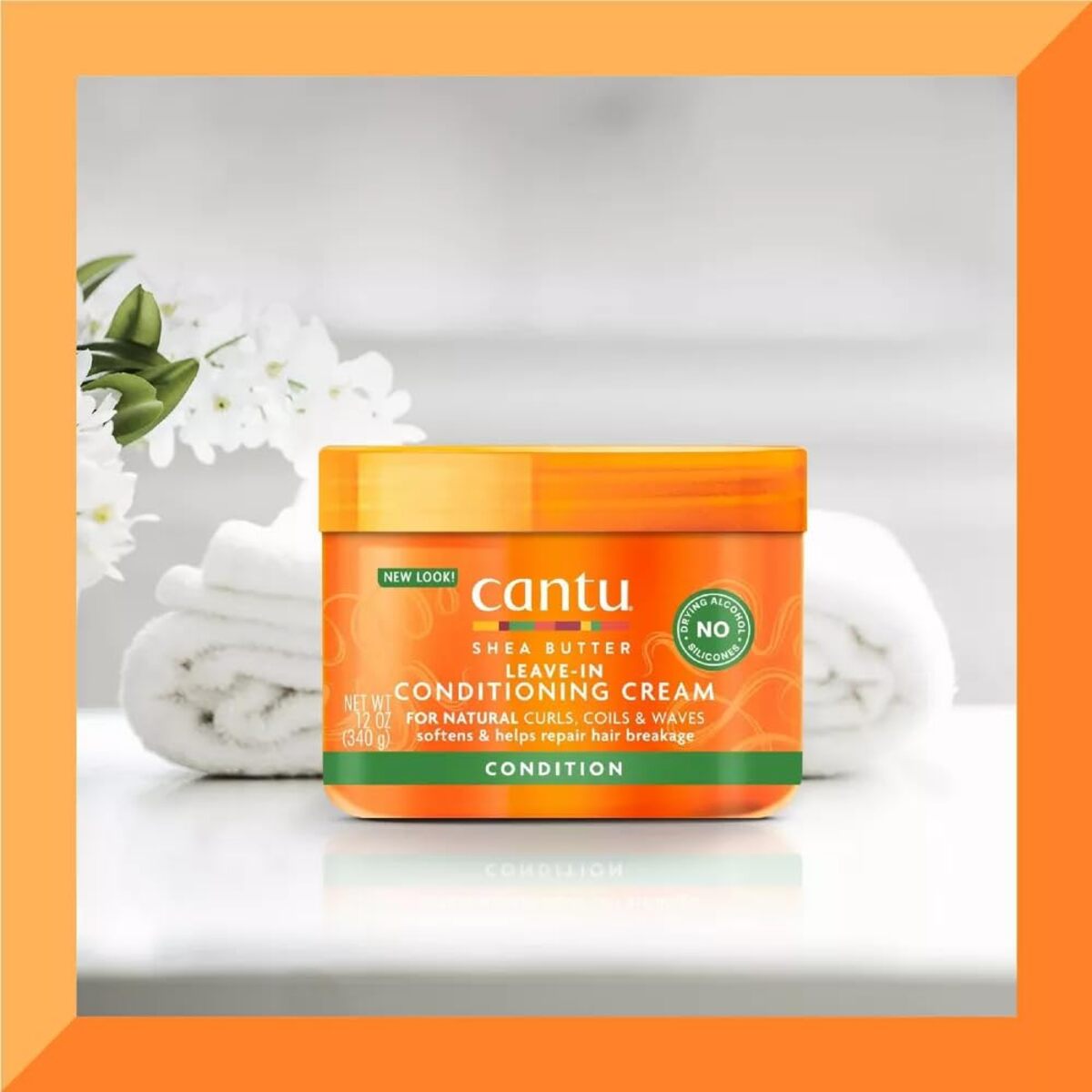 Cantu Natural Leave-In Shea Butter Conditioning Cream 340 g