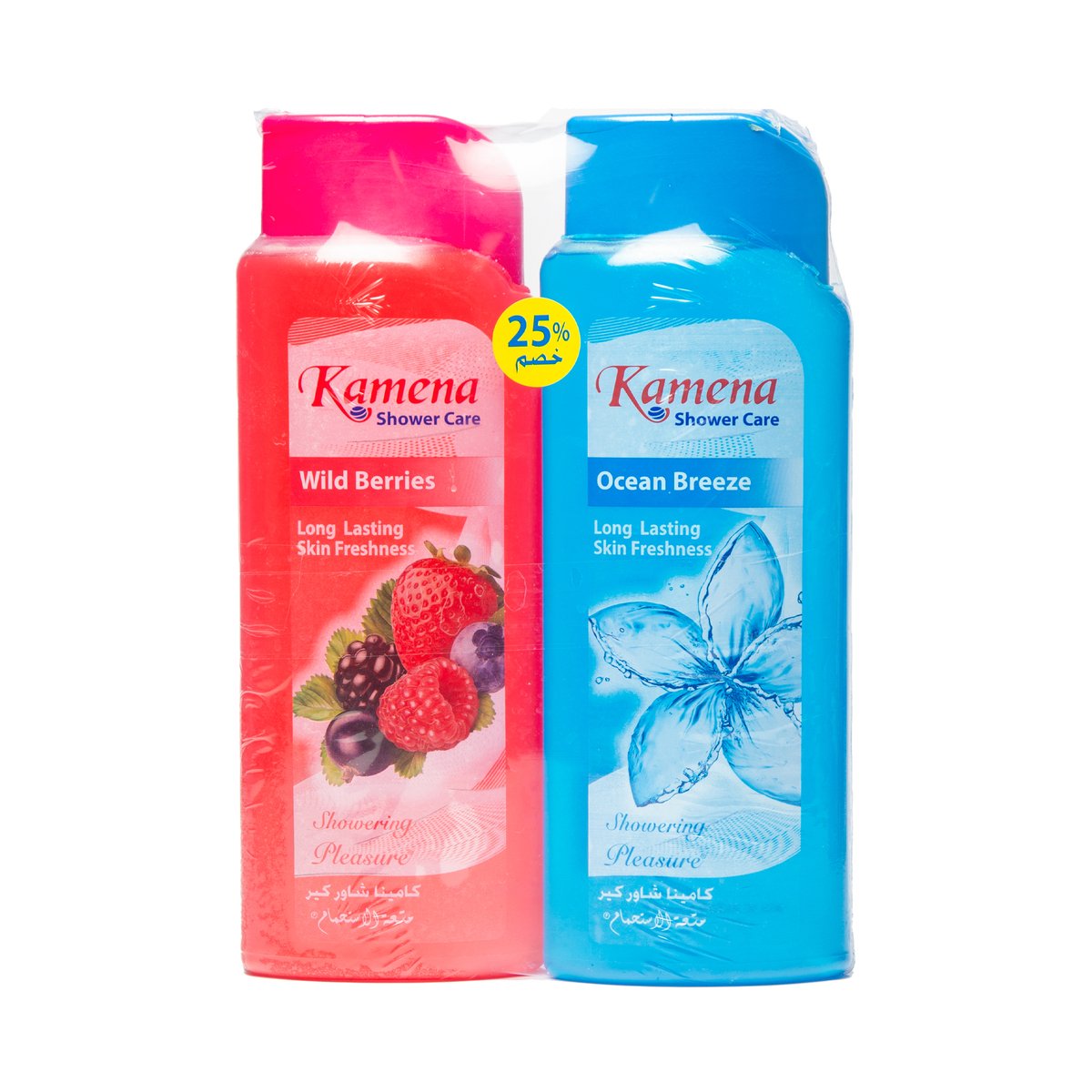 Kamena Shower Gel Assorted 750 ml + 750 ml