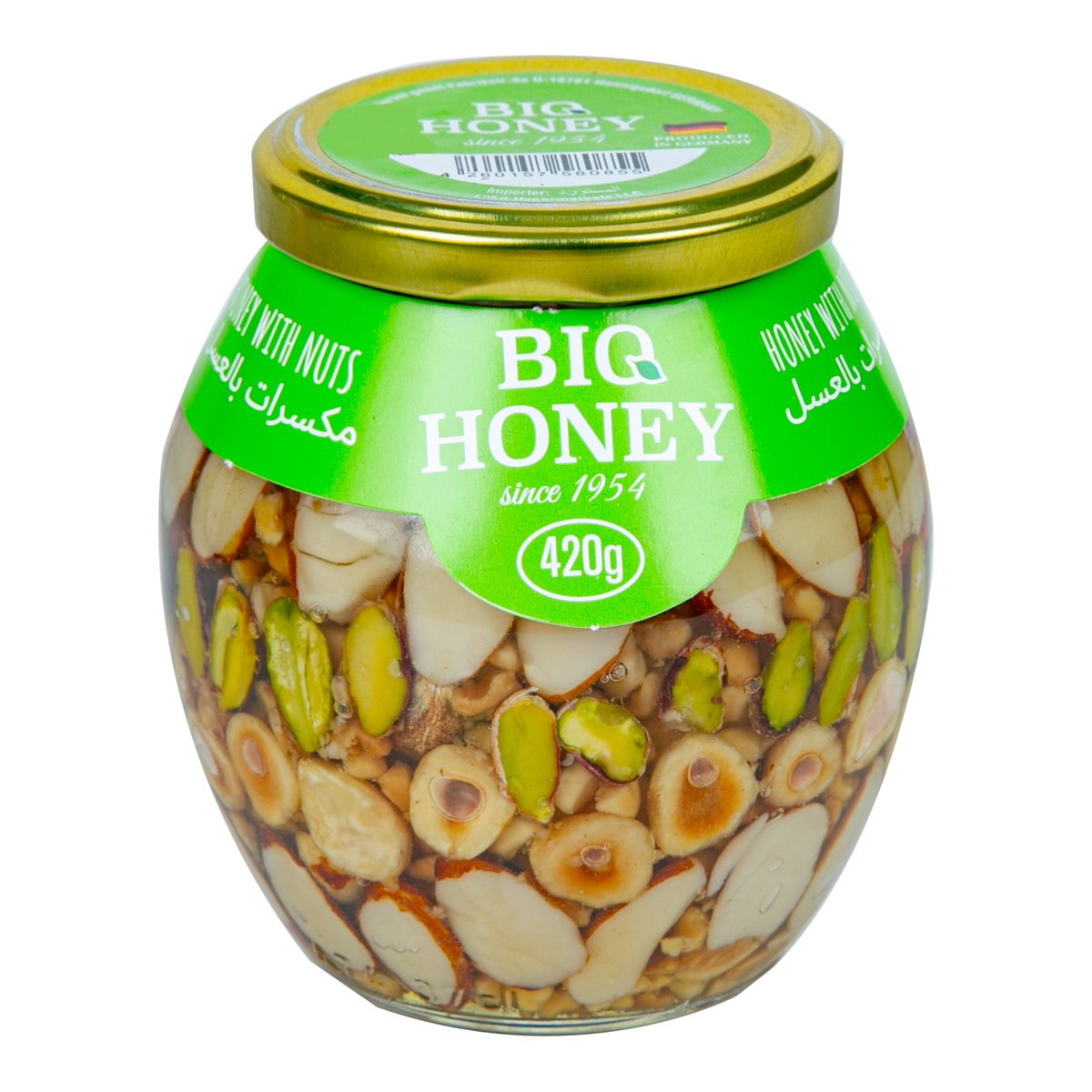 Bio Honey Honey With Nuts 420 g