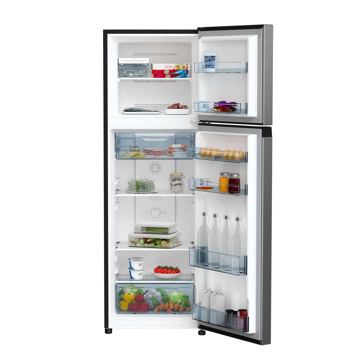 Hitachi Double Door Refrigerator, 260 Ltr, HRTN5275MFXOM