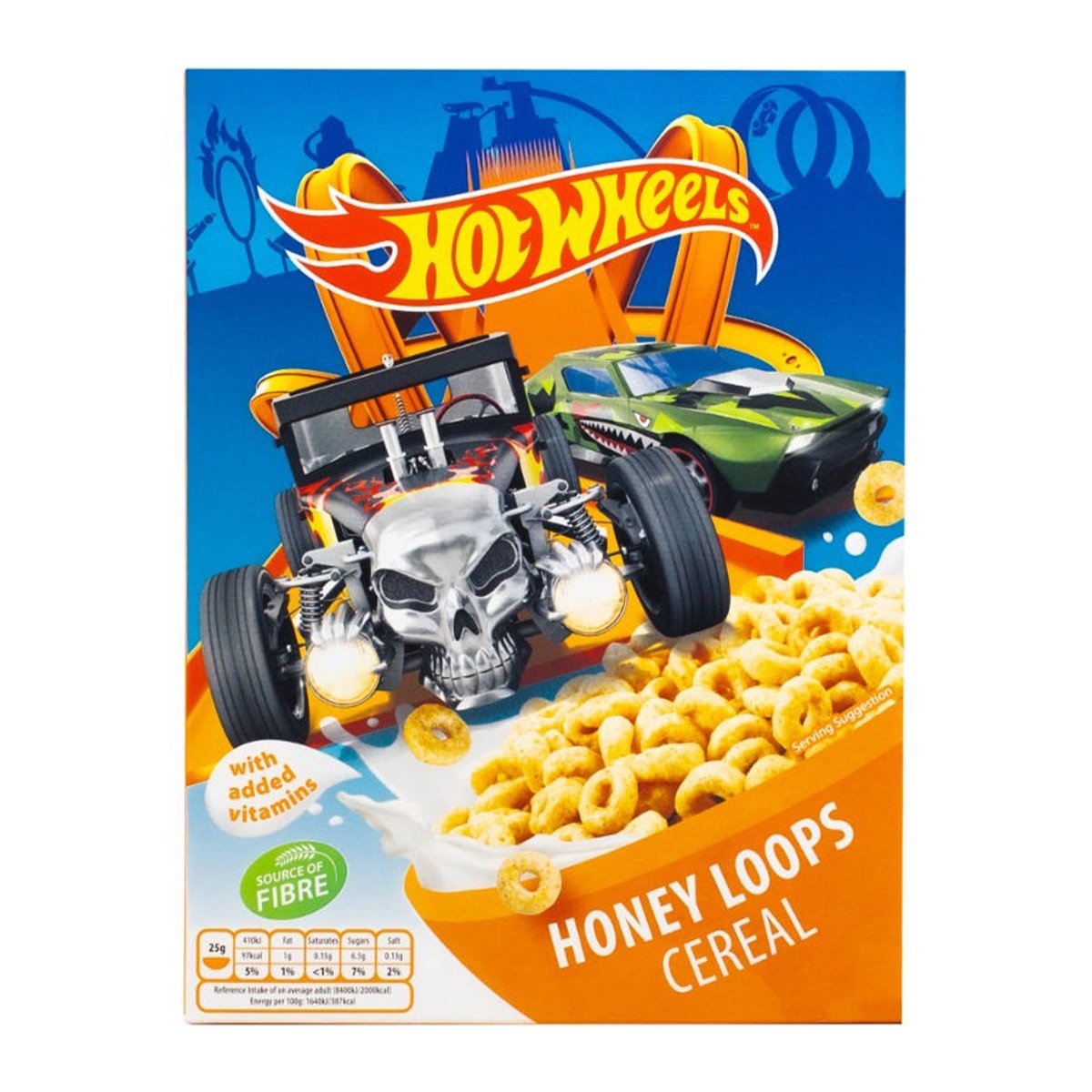 Hot Wheels Honey Loops Cereal 375 g