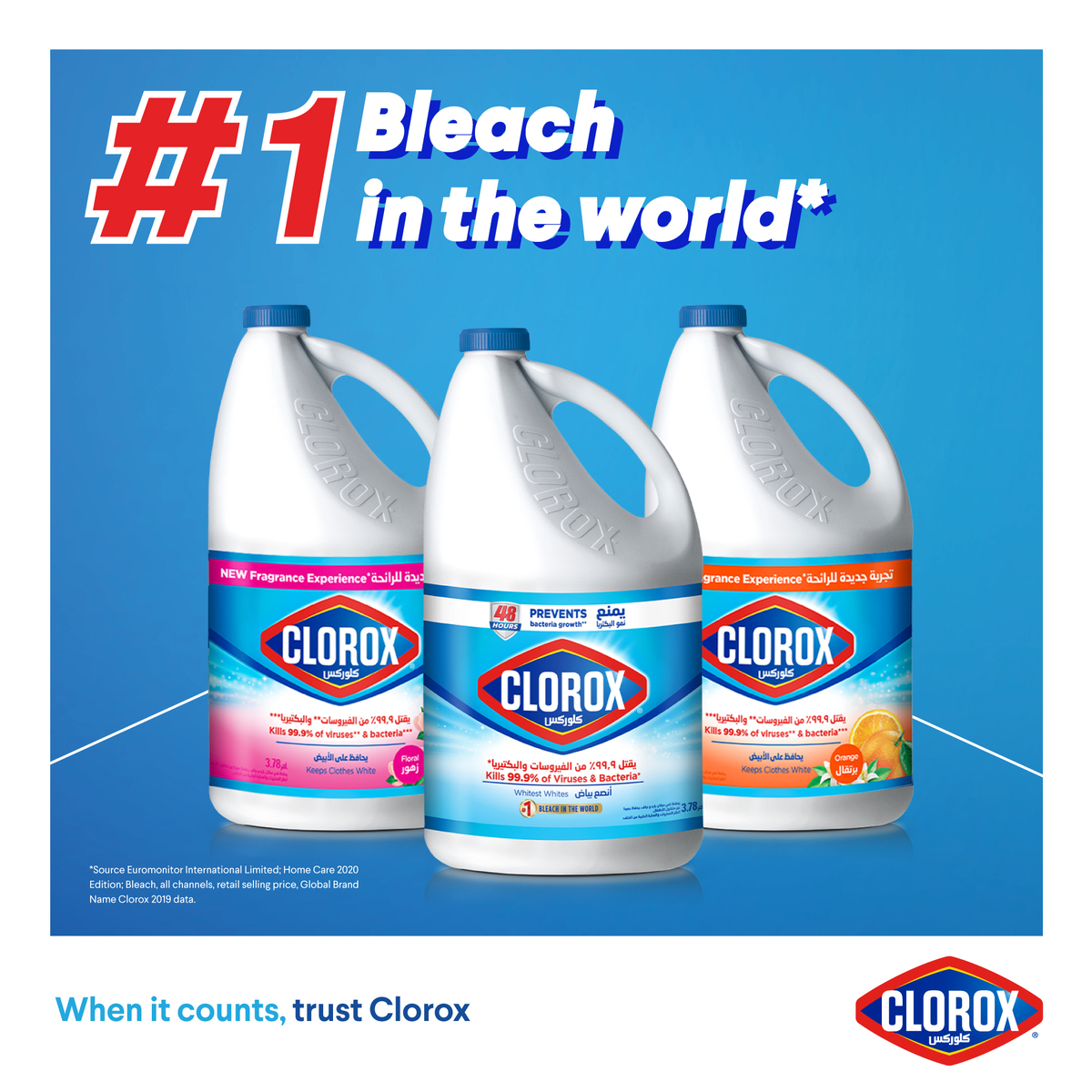 Clorox Liquid Bleach 470 ml