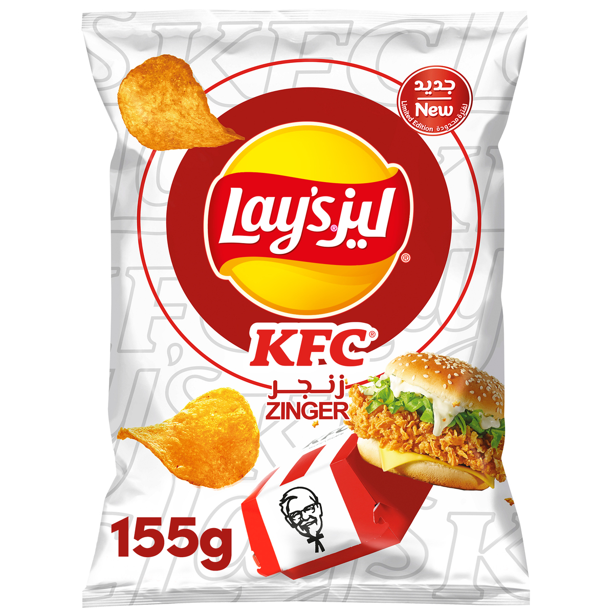 Lay's KFC Zinger Chips 155 g