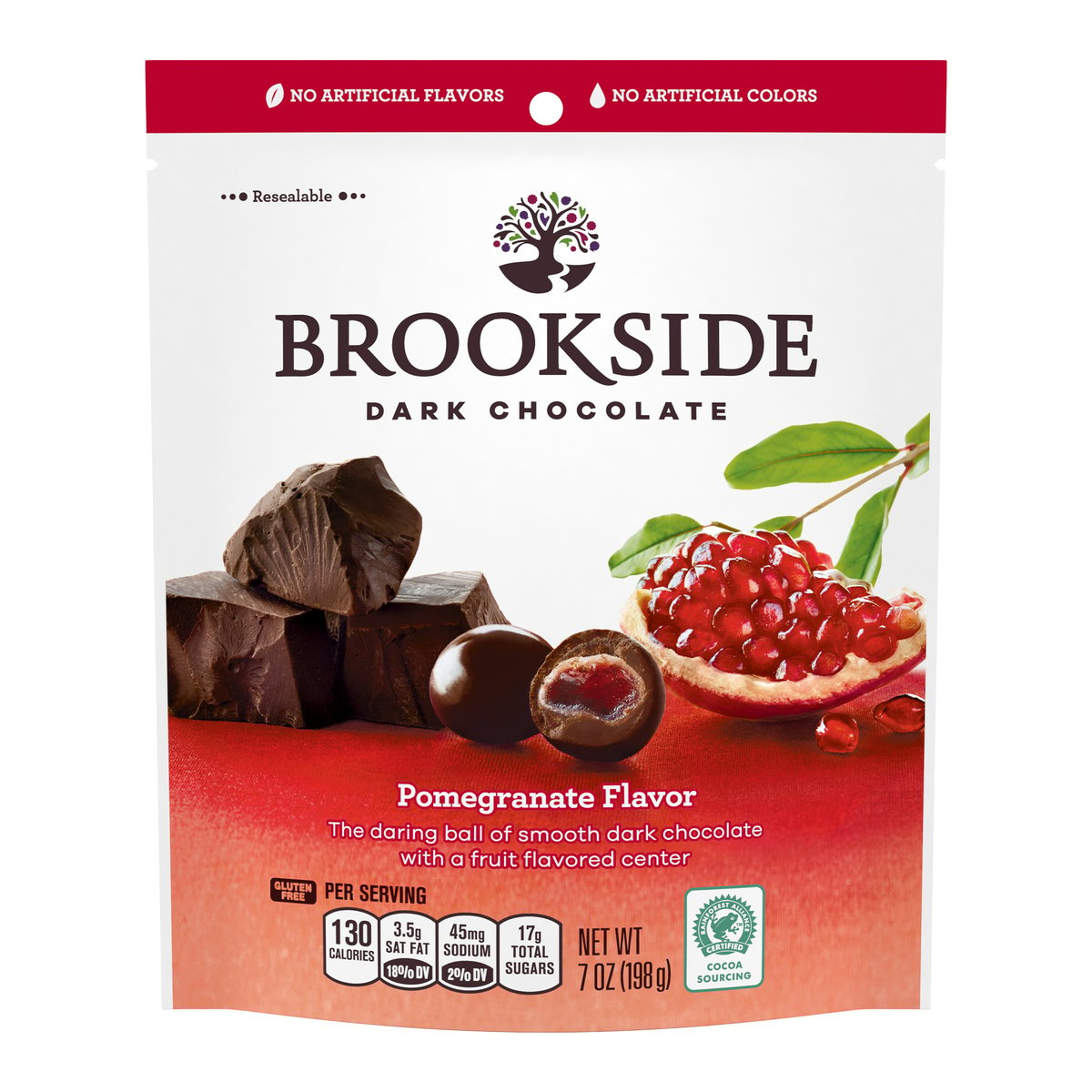 Brookside Dark Chocolate Pomegranate Flavor 198 g