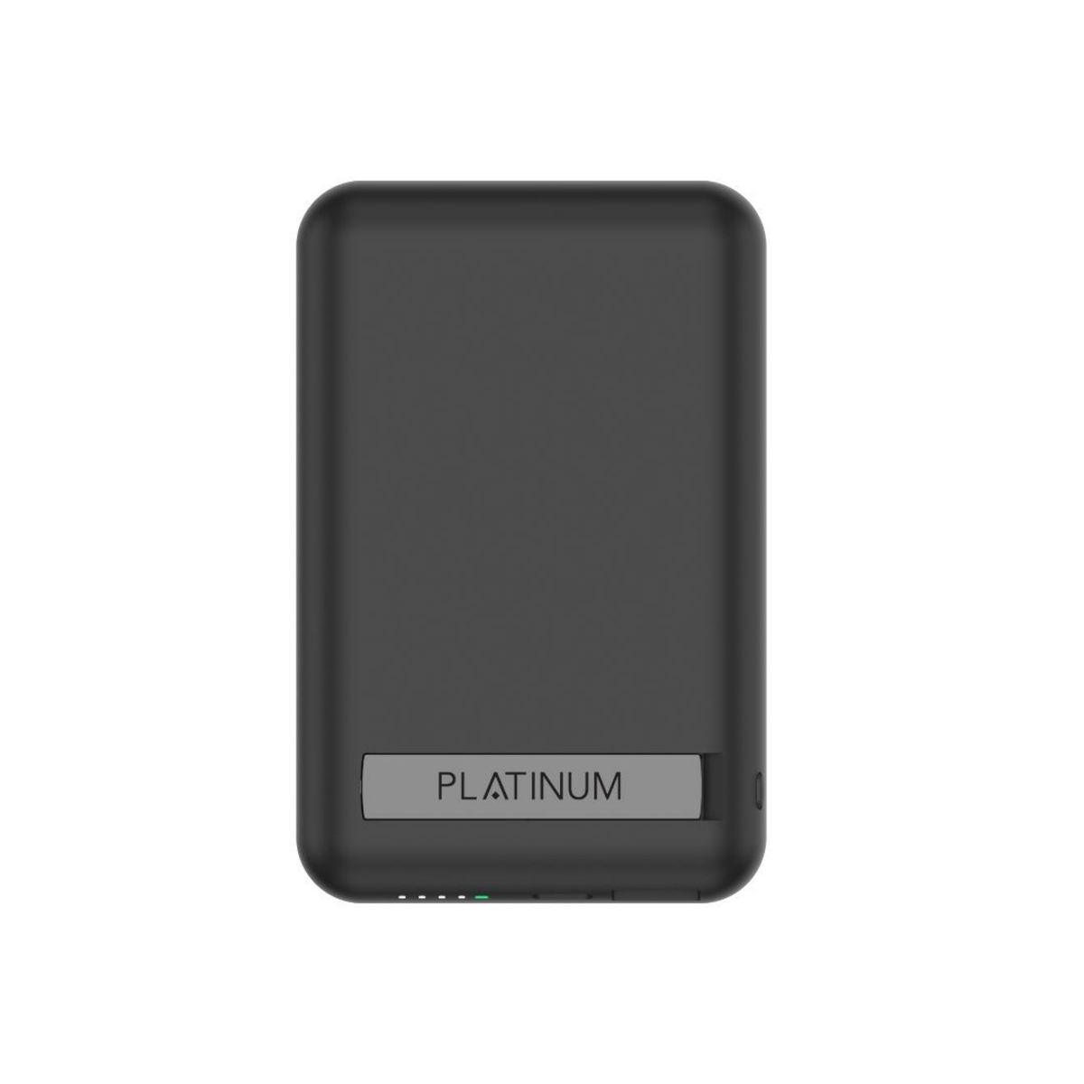 Platinum MAG Series Wireless Power Bank, 10000 mAh, Black, MGWL10