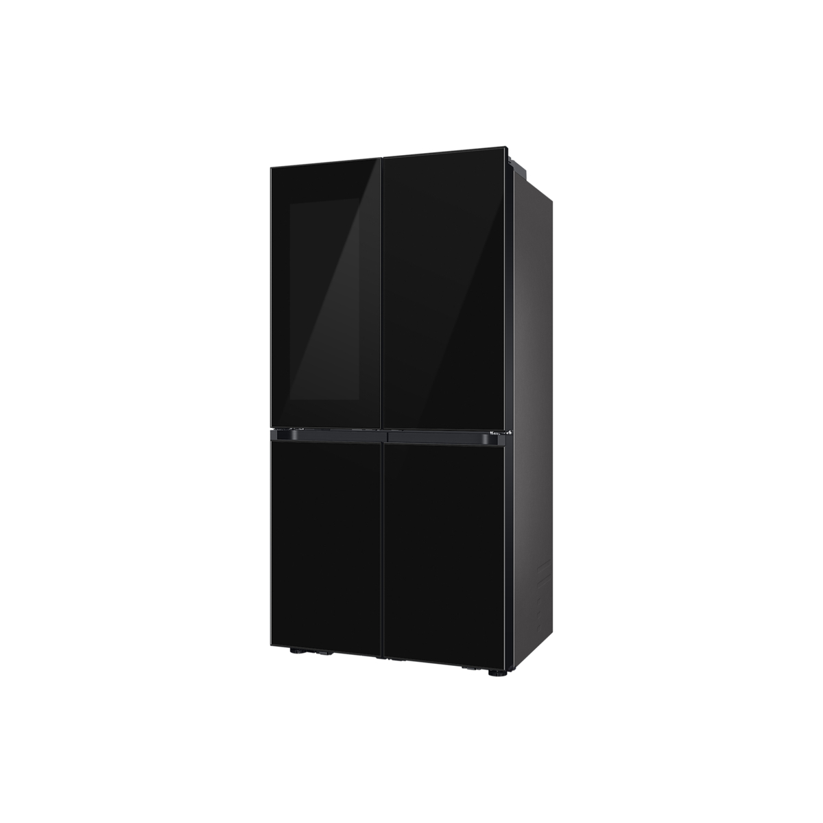 Samsung Bespoke French Door Refrigerator with See-thru Door, 548 L, Clean Black, RF65DB975E22AE